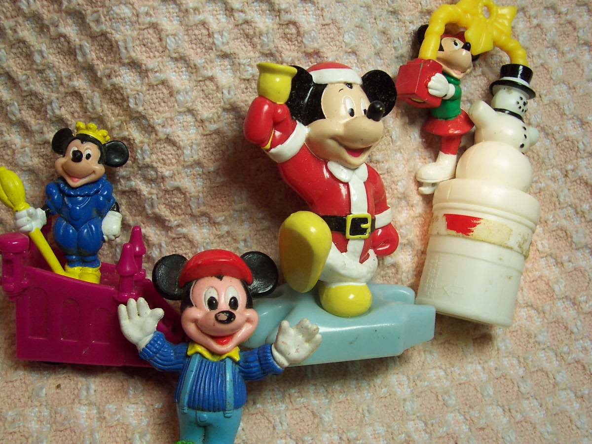 Disney Figures Set of 4 Different pieces