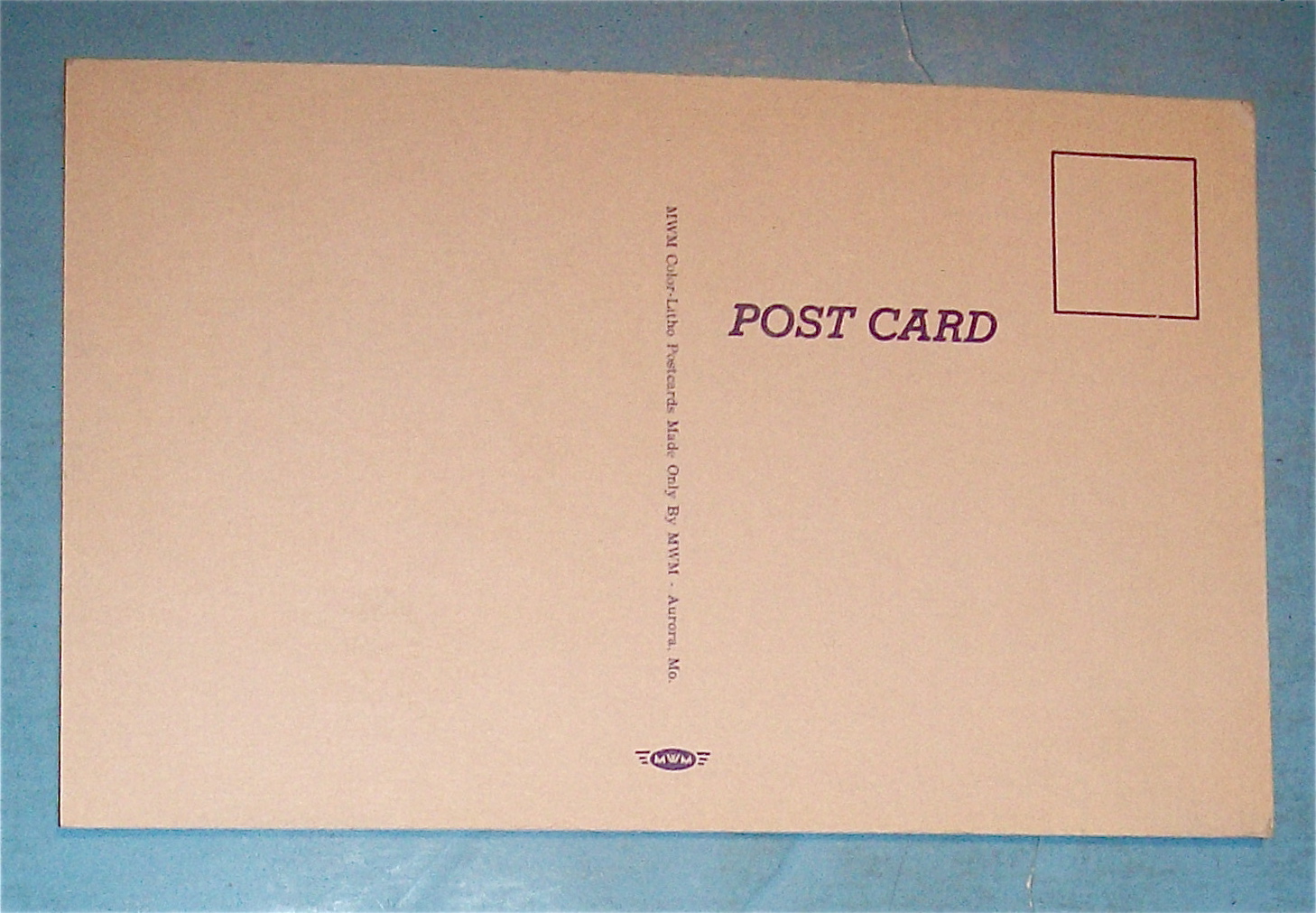 Military Man Banging On Airplane Door Postcard