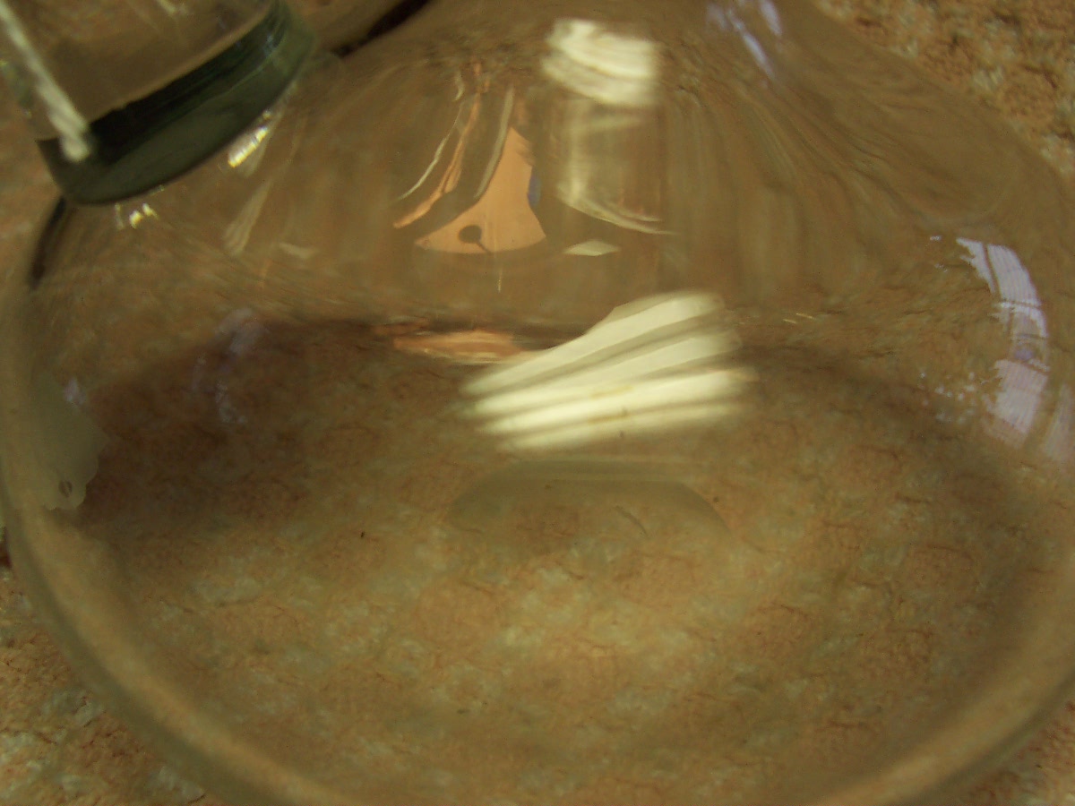 Blown Glass Cruet with Stopper