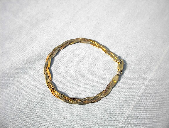 Sterling Silver multi colored bracelet