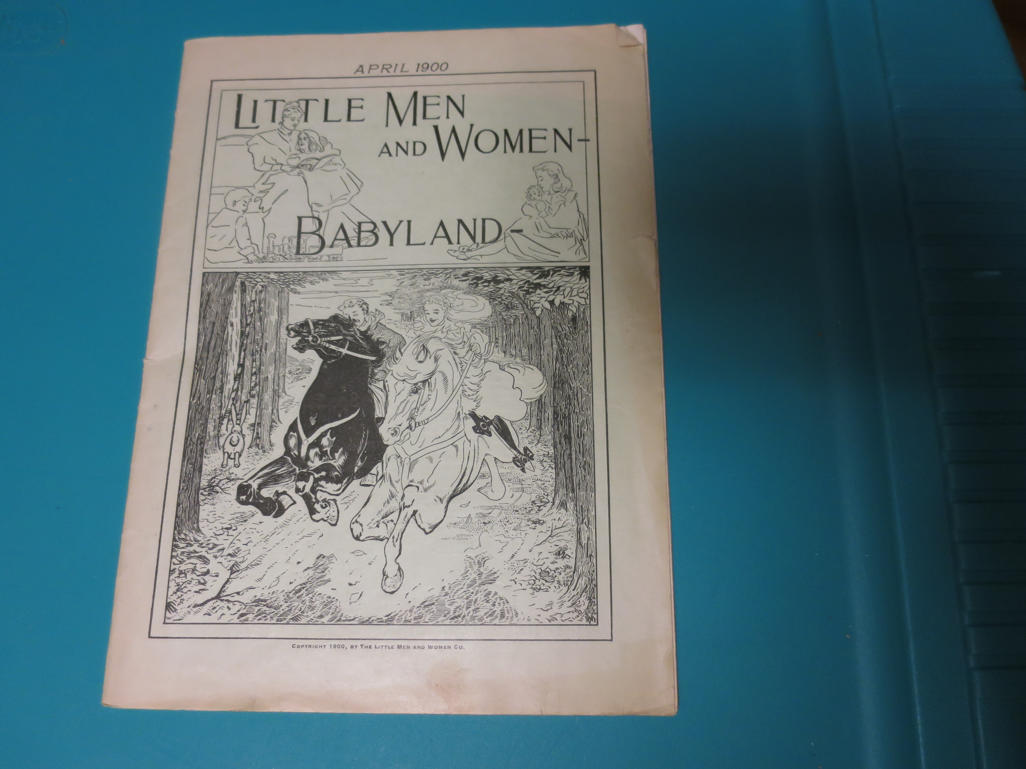 Little Men and Women Babyland Book 1900
