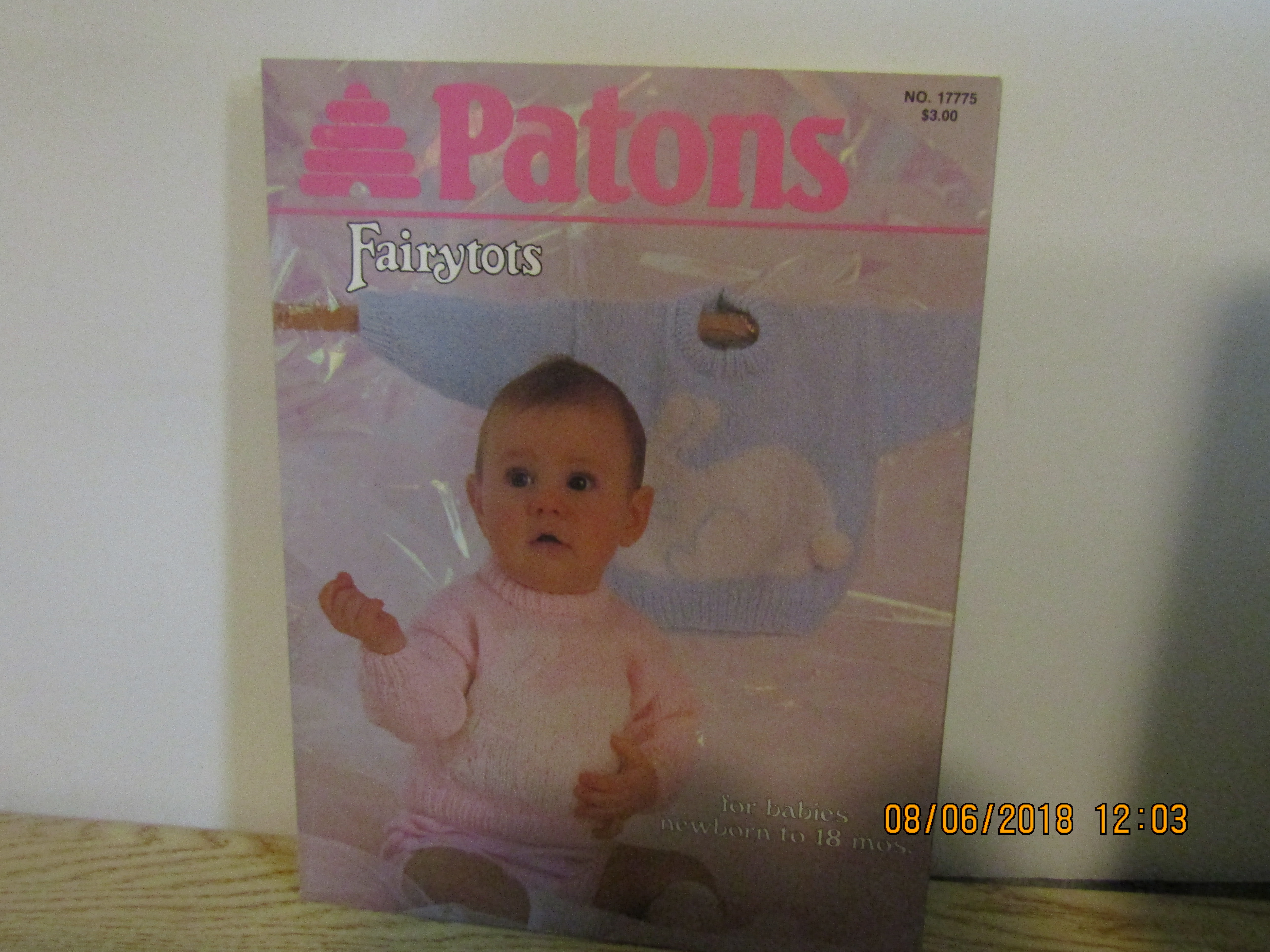 Patons Fairytots Baby Book #17775