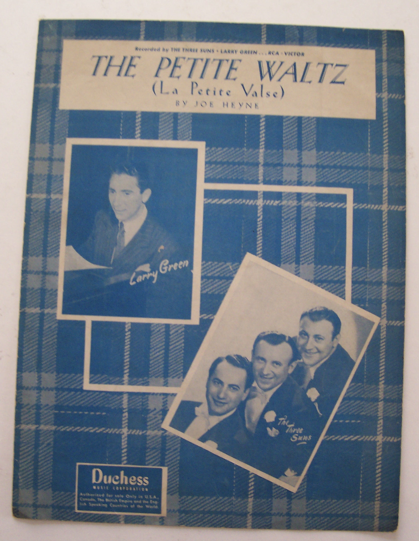 Sheet Music For 1950 The Petite Waltz