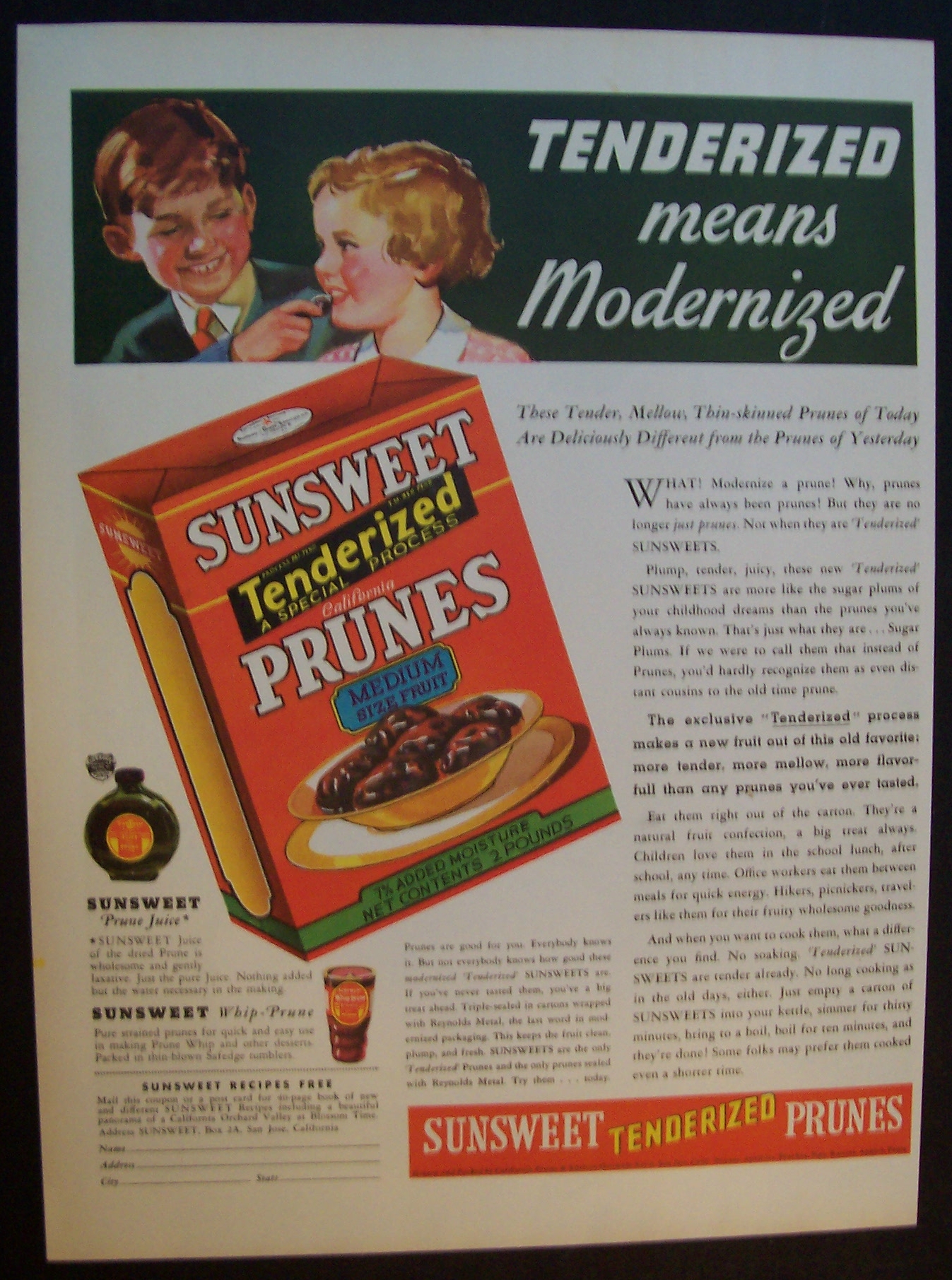 1935  Sunsweet  Prunes