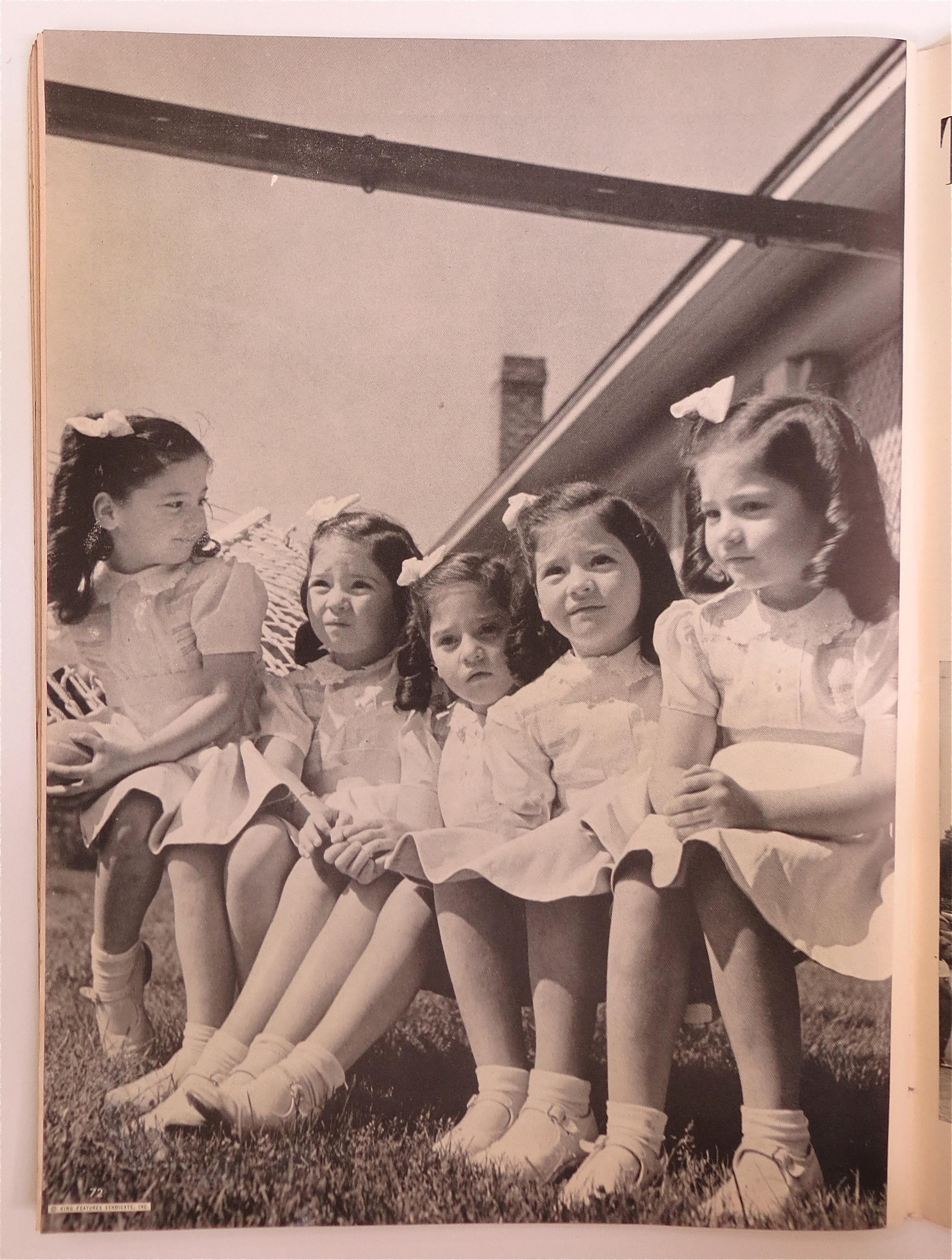 Life Magazine September 2, 1940 Quint's First Communion