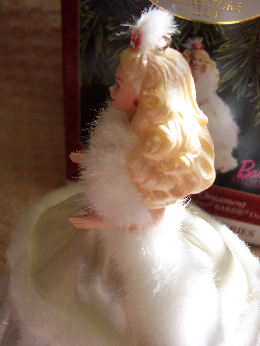 Barbie Ornament 1989 Happy Holidays 1997 Club