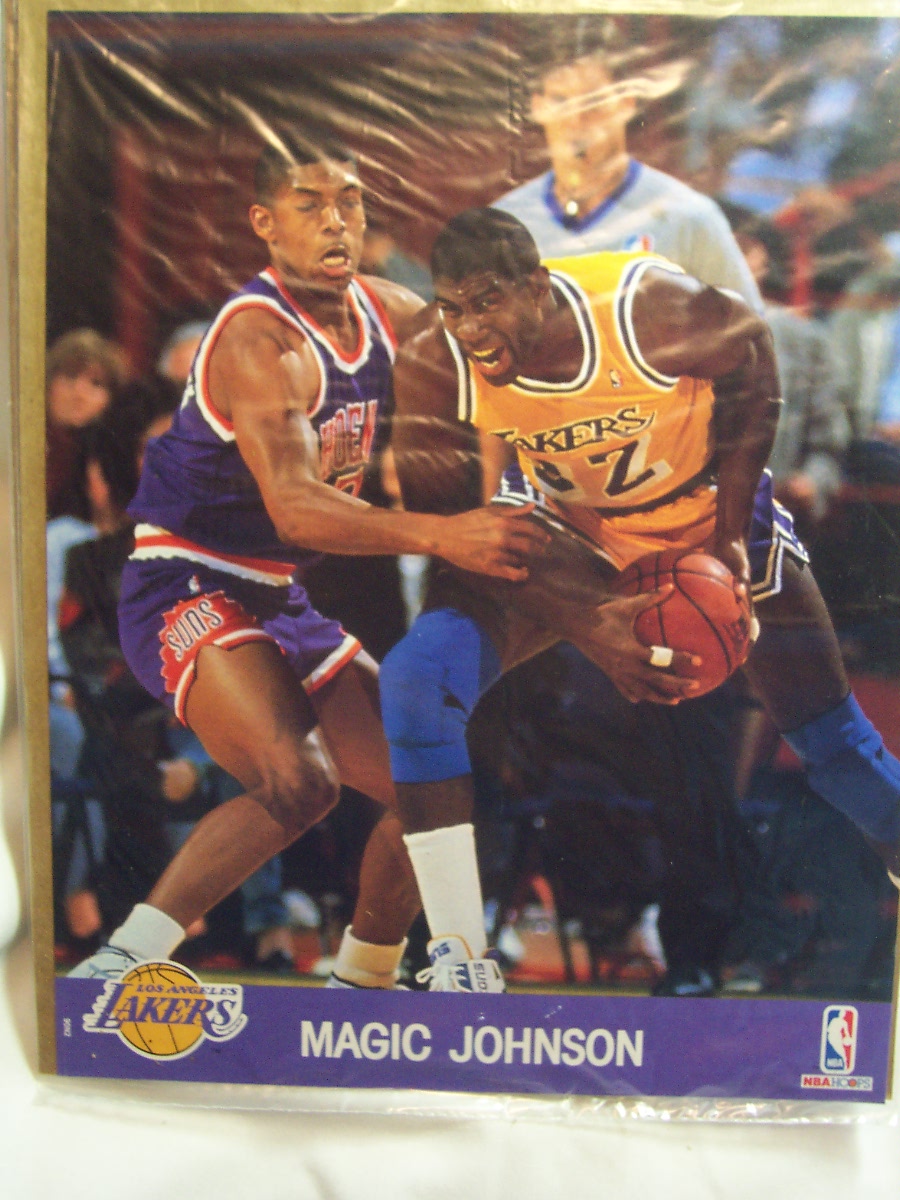 Magic Johnson, L.A.Lakers Photo, NRFP
