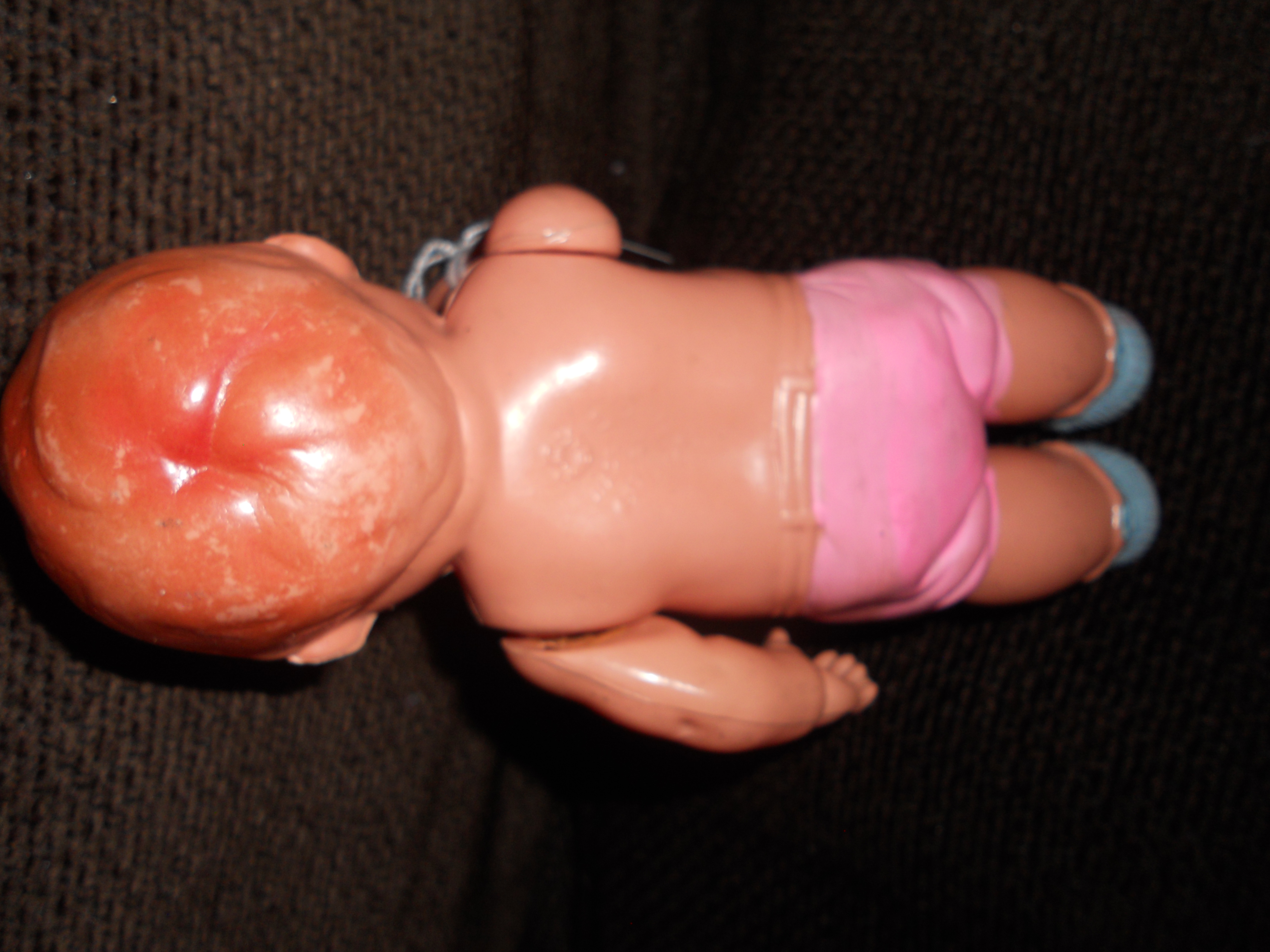 Occupied Japan Celluloid Baby Doll w Bottle