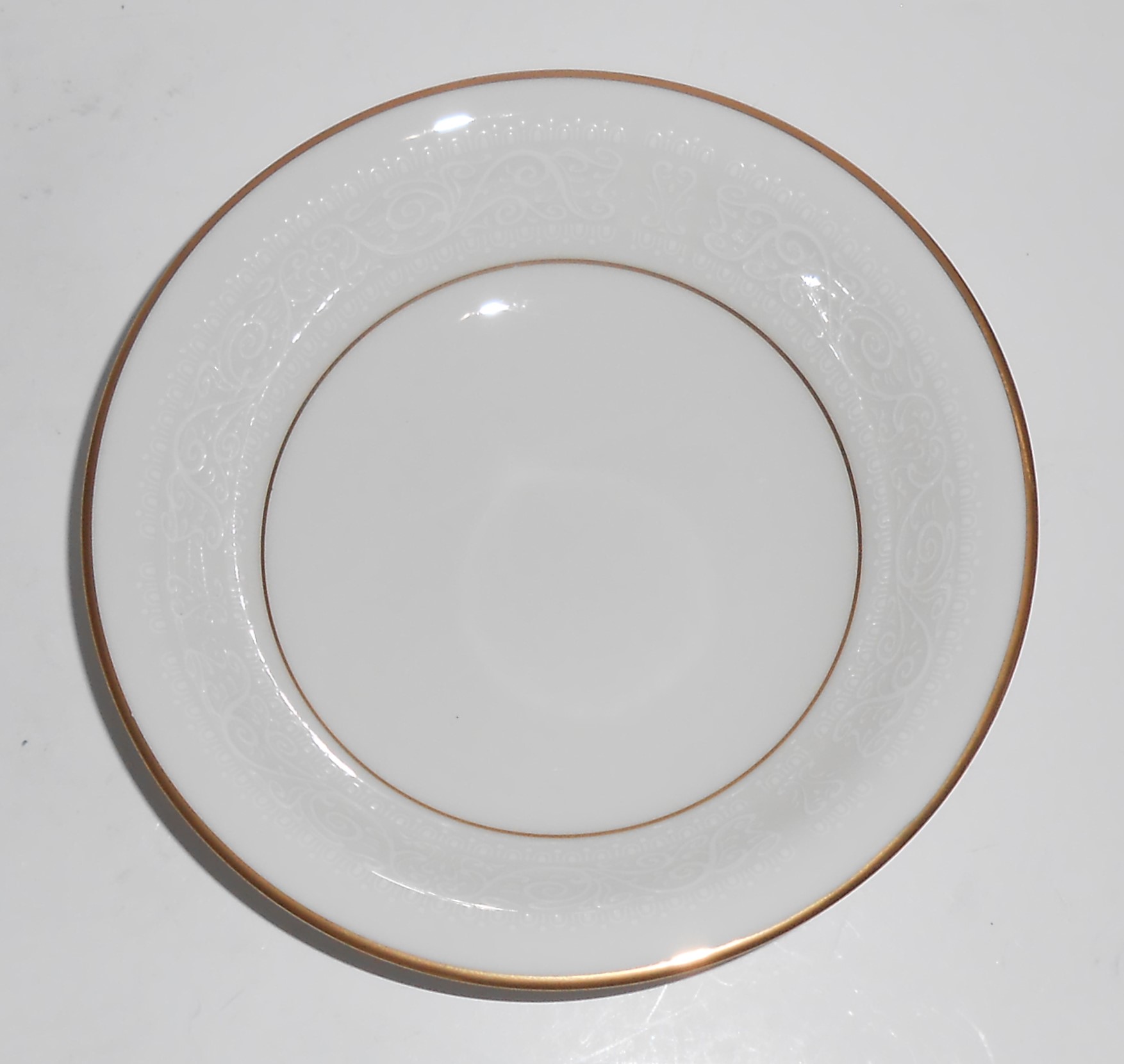 Noritake China Porcelain Tulane Fruit Bowl w/Gold
