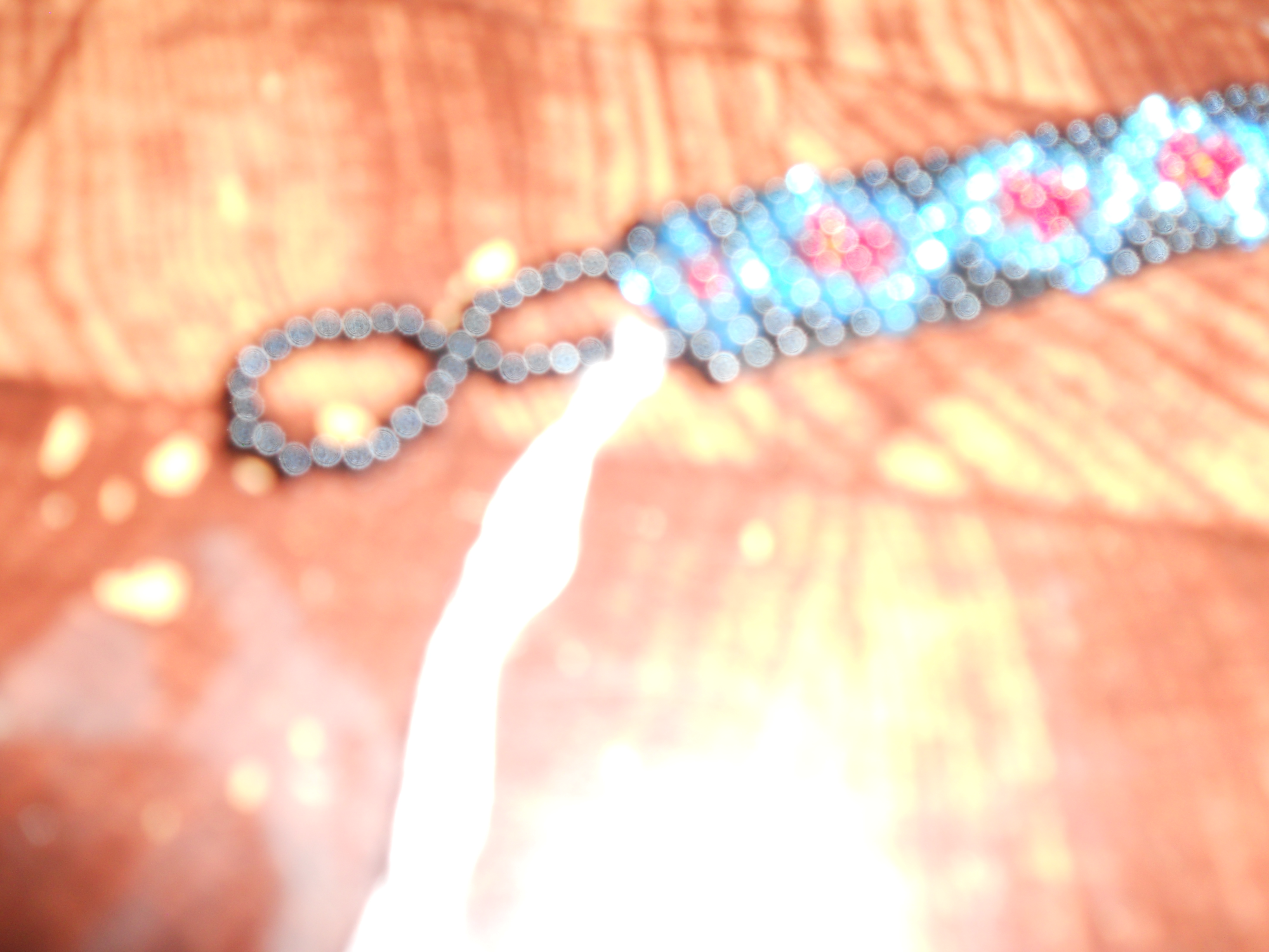 Native American Indian Bracelet Crystal Bead