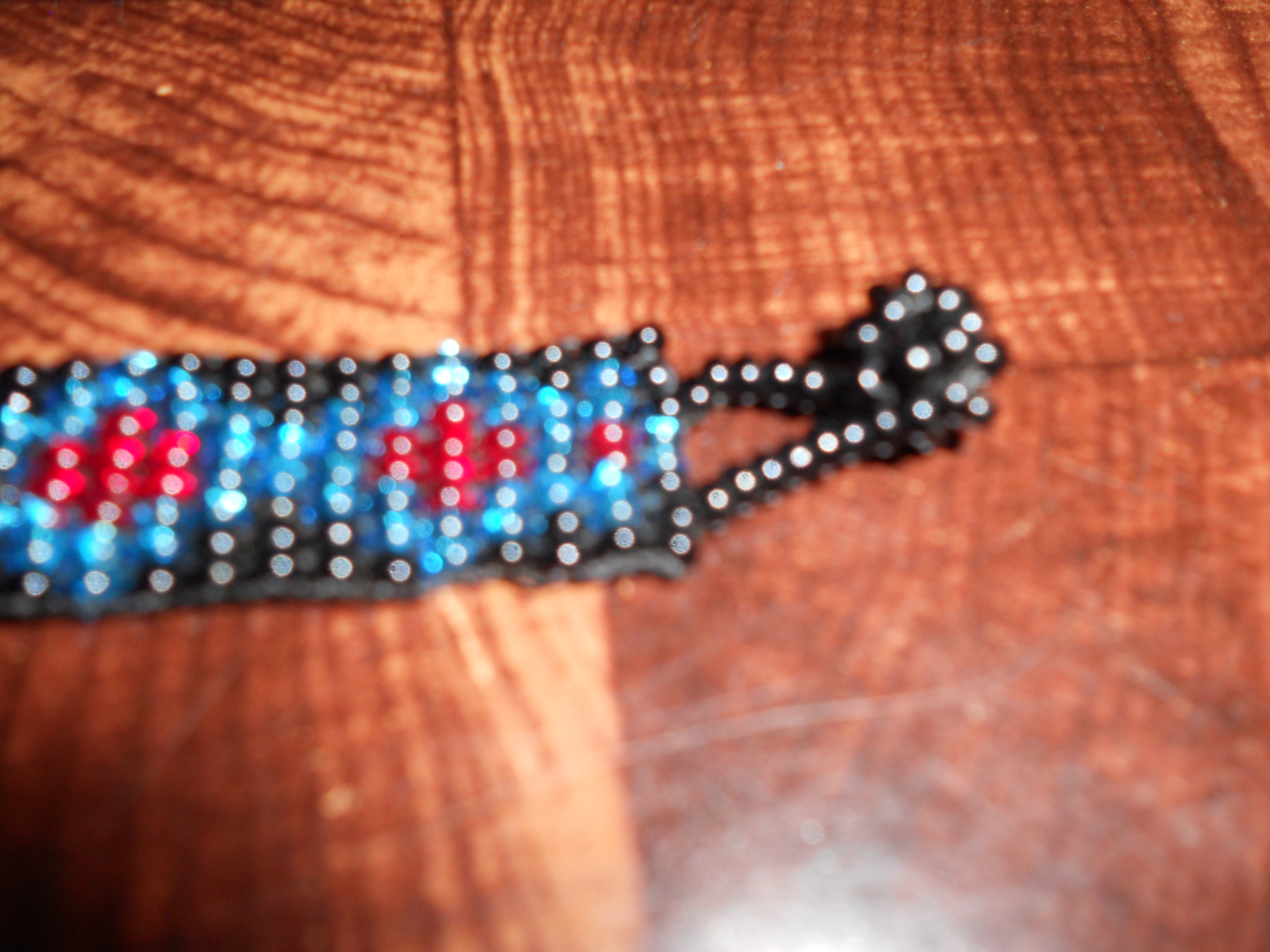 Native American Indian Bracelet Crystal Bead