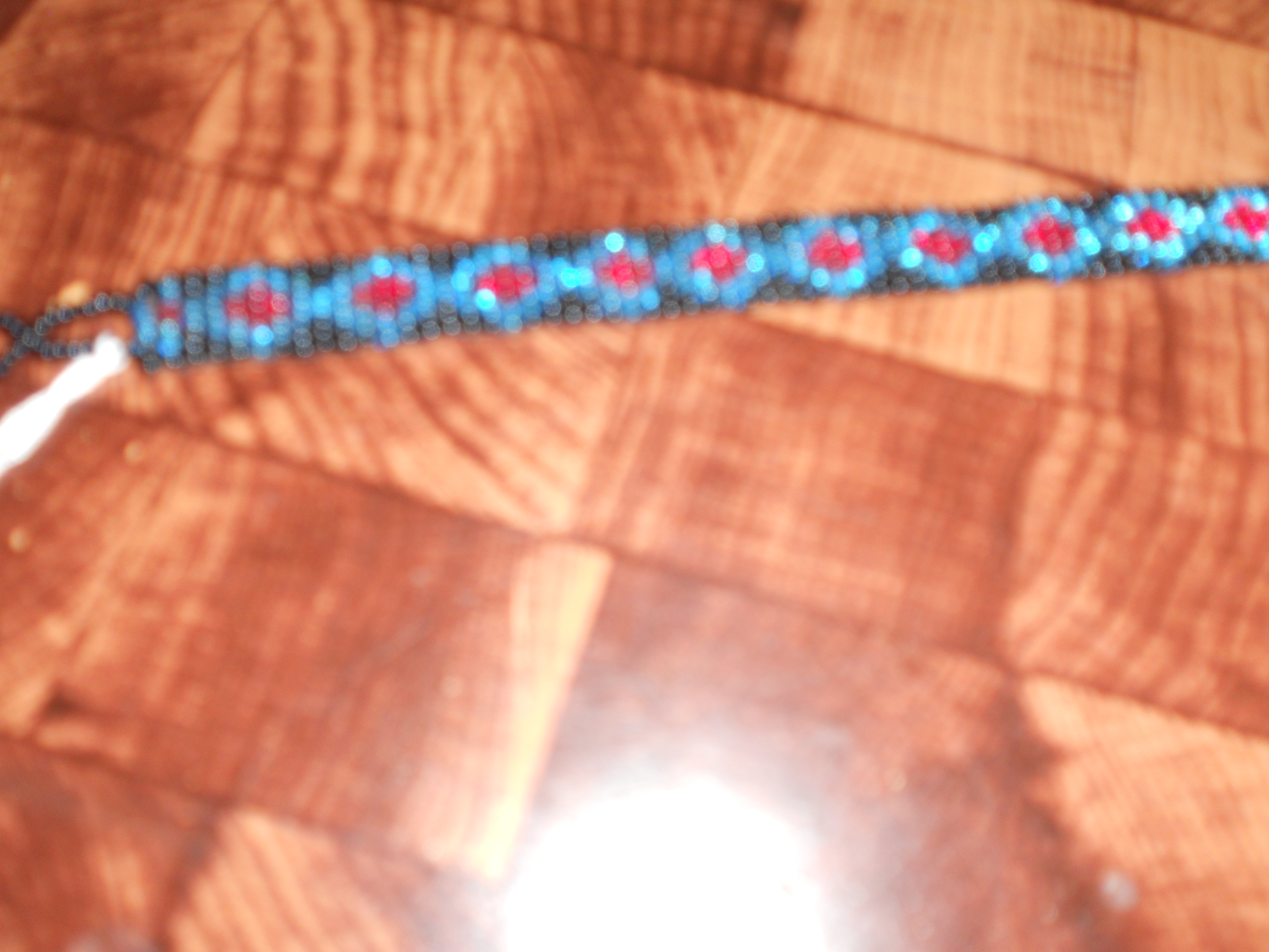 Native American Indian Bracelet Crystal Bead