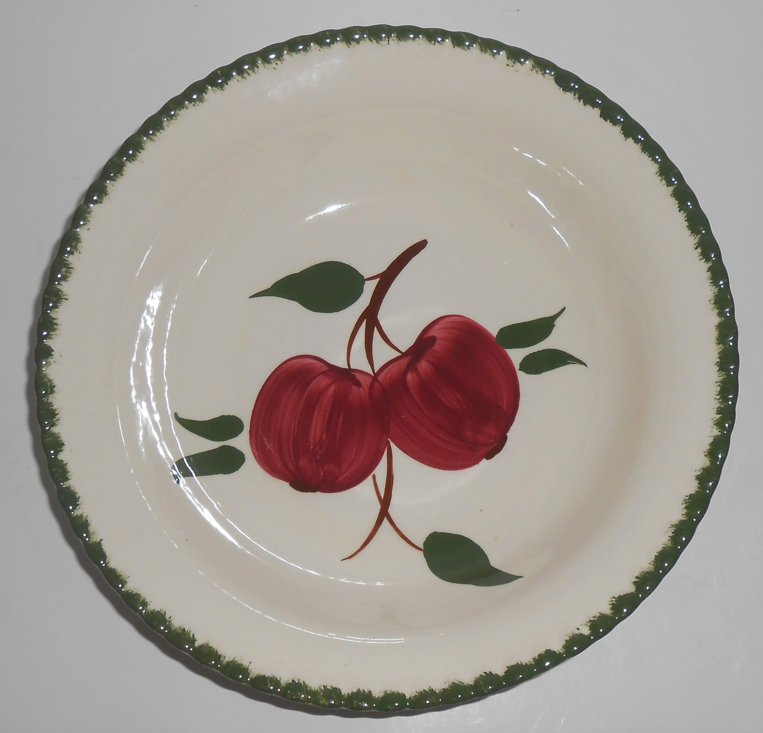 Blue Ridge Southern Potteries Quaker Apple Vegetable Bo
