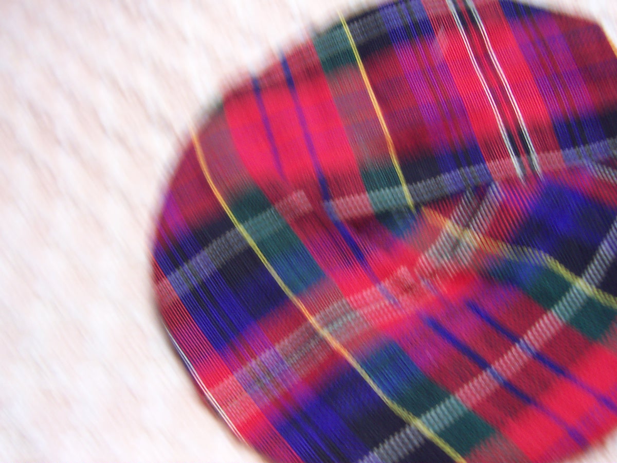 Doll Clothes Red and Blue Plaid 3 piece