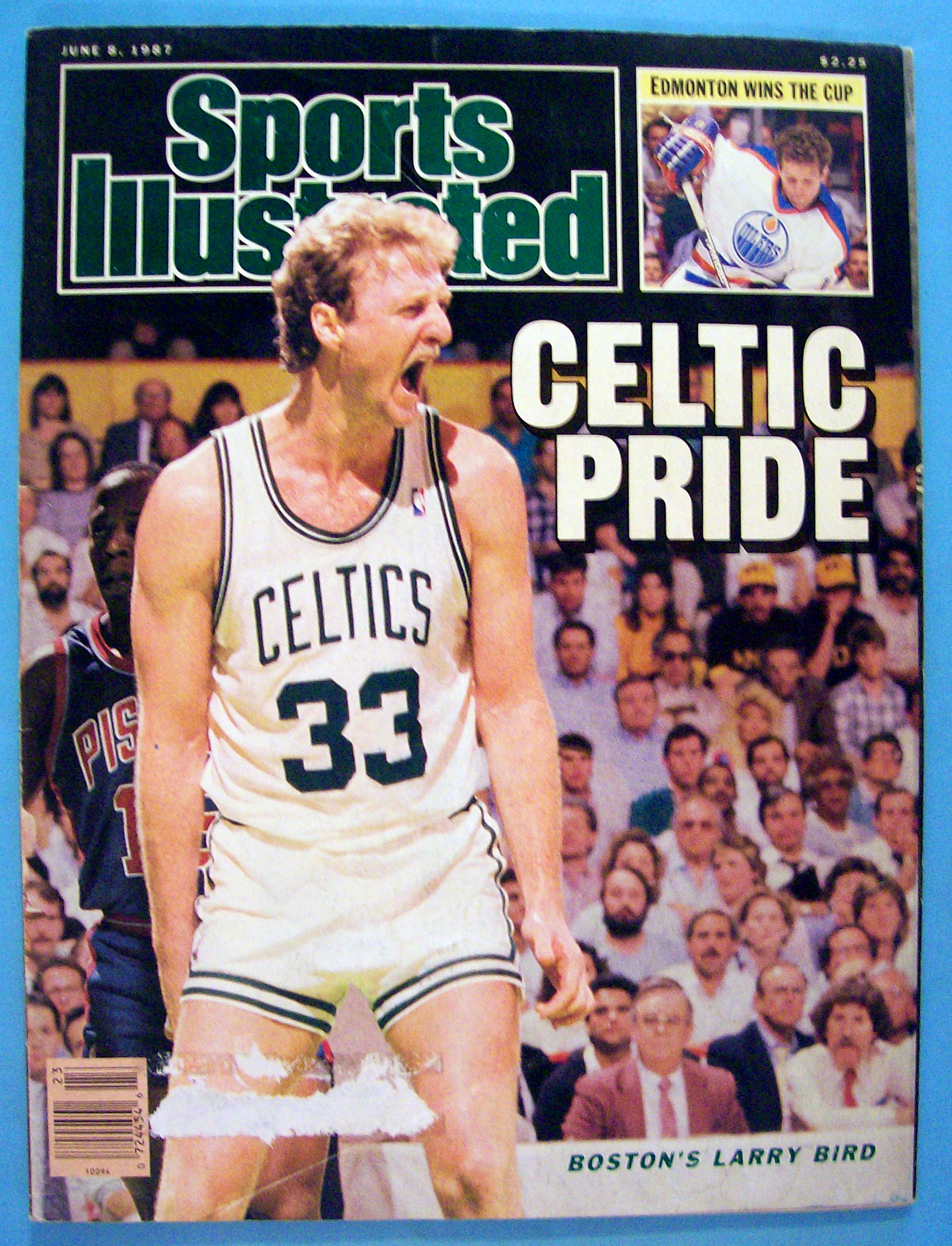 Sports Illustrated Magazine-June 8, 1987-Larry Bird