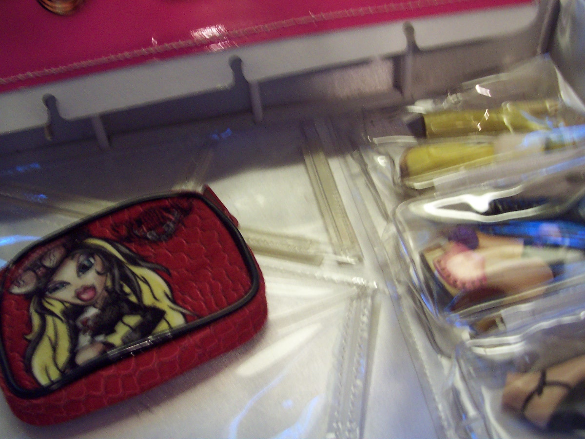 Bratz Dolls Case with Dolls & Access.