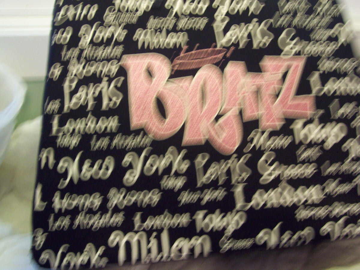 Bratz Dolls Case with Dolls & Access.
