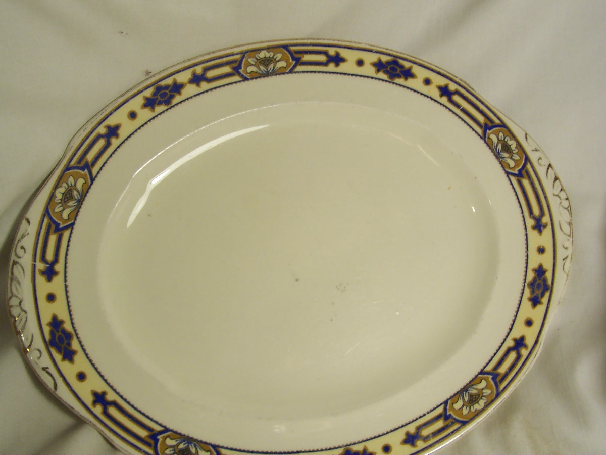 W M Grindley Co Ltd Ivory England Platter