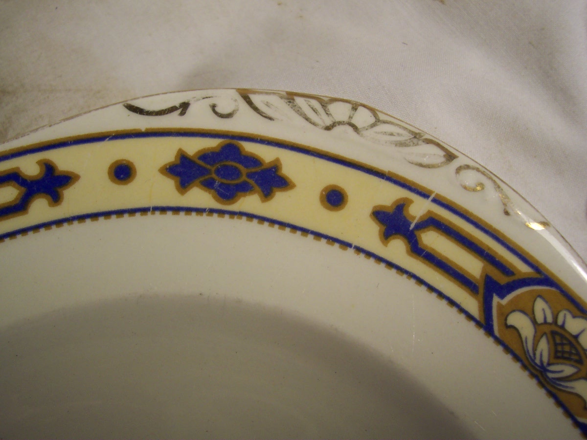 W M Grindley Co Ltd Ivory England Platter