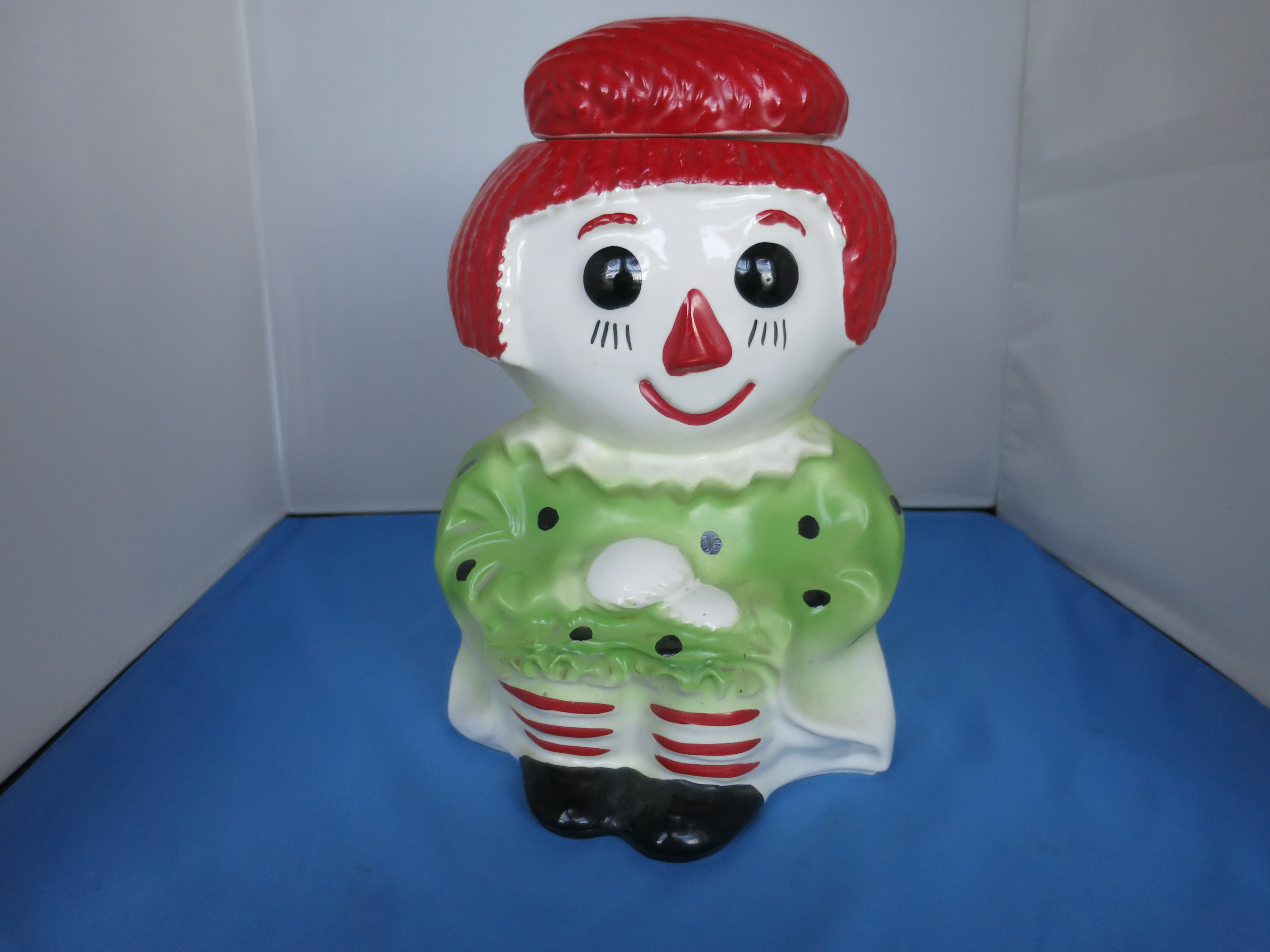 McCoy Raggedy Ann Cookie Jar 1972-1975