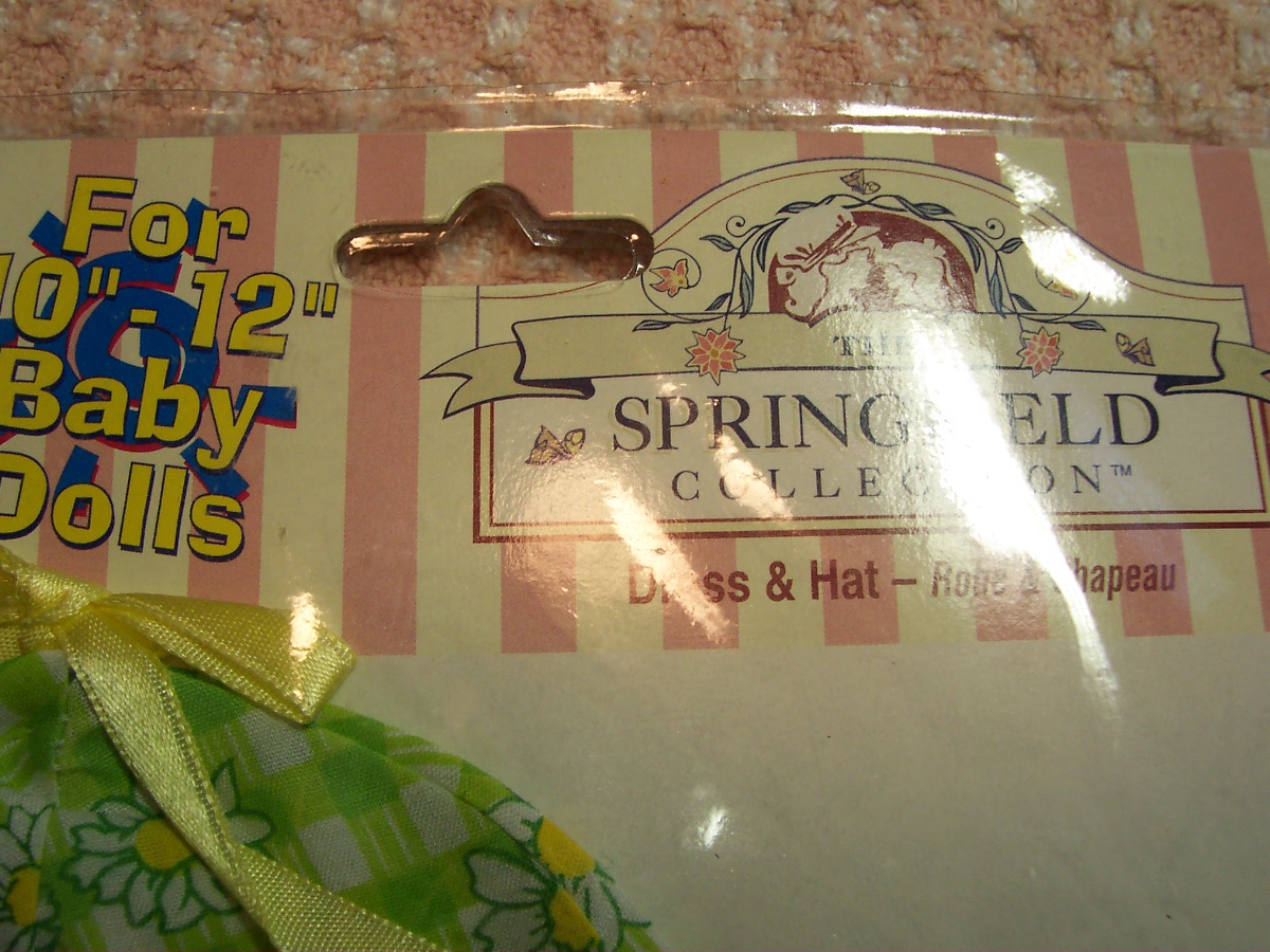 Springfield Doll Dress and Matching Chapeau