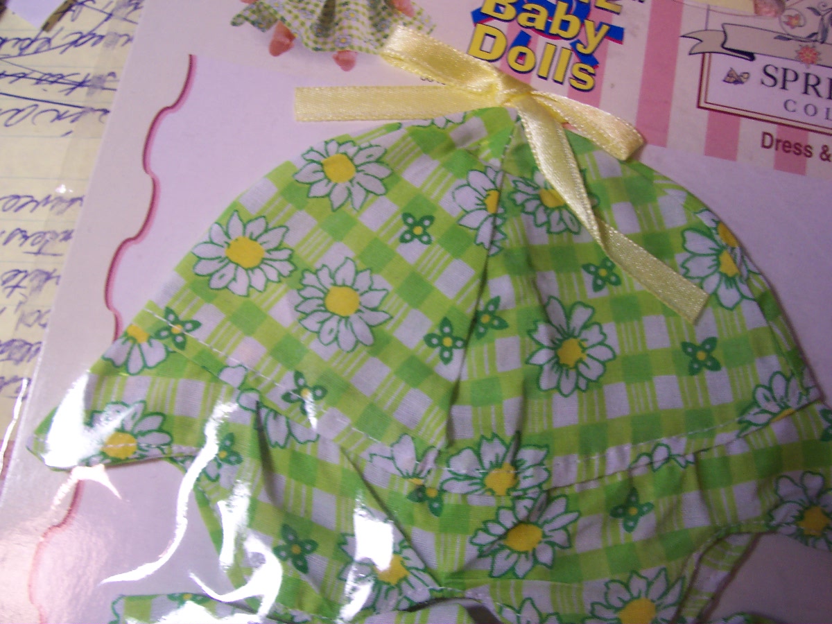 Springfield Doll Dress and Matching Chapeau