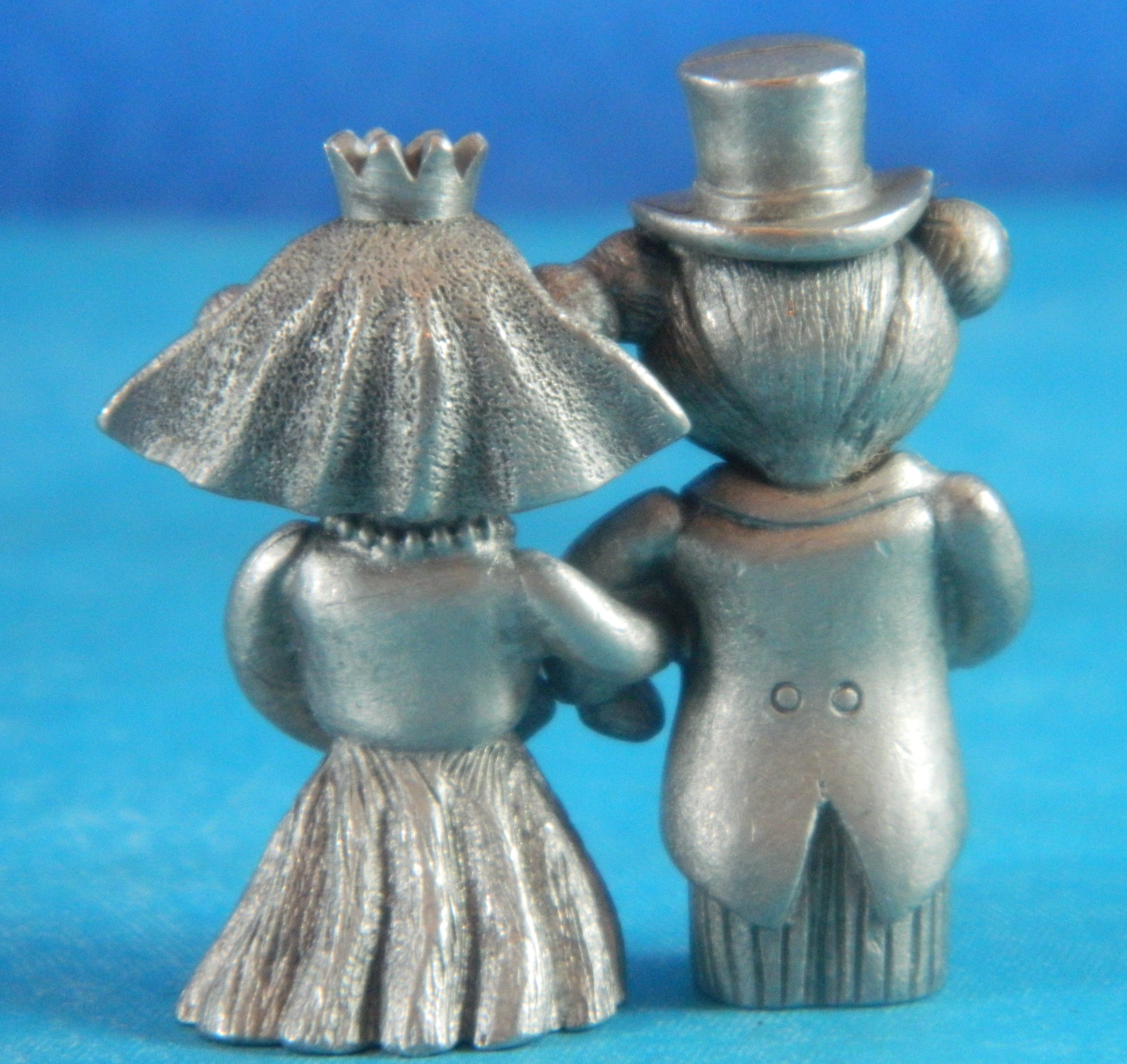 Bear Bride and Groom Spoontiques Pewter Mini