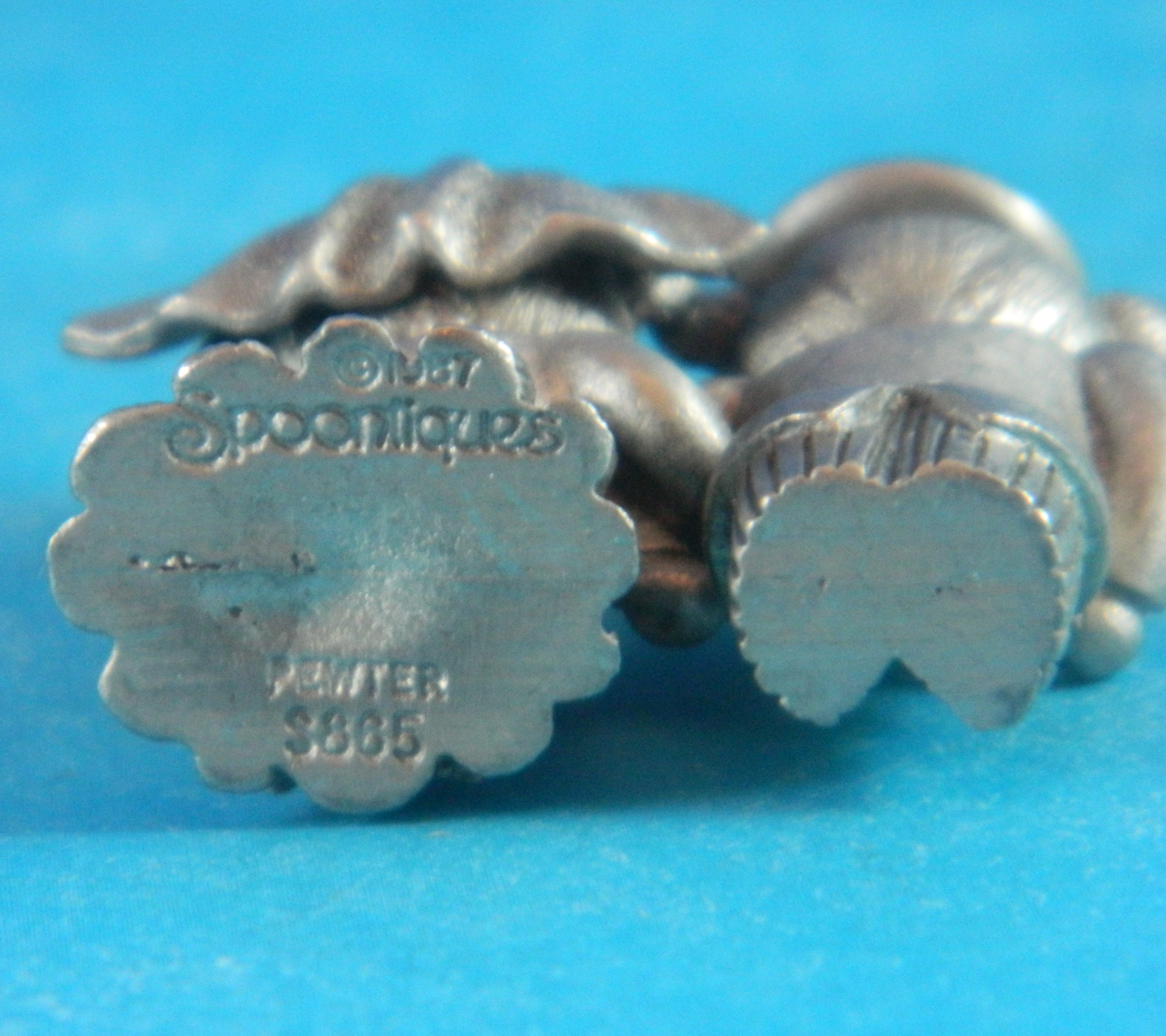 Bear Bride and Groom Spoontiques Pewter Mini