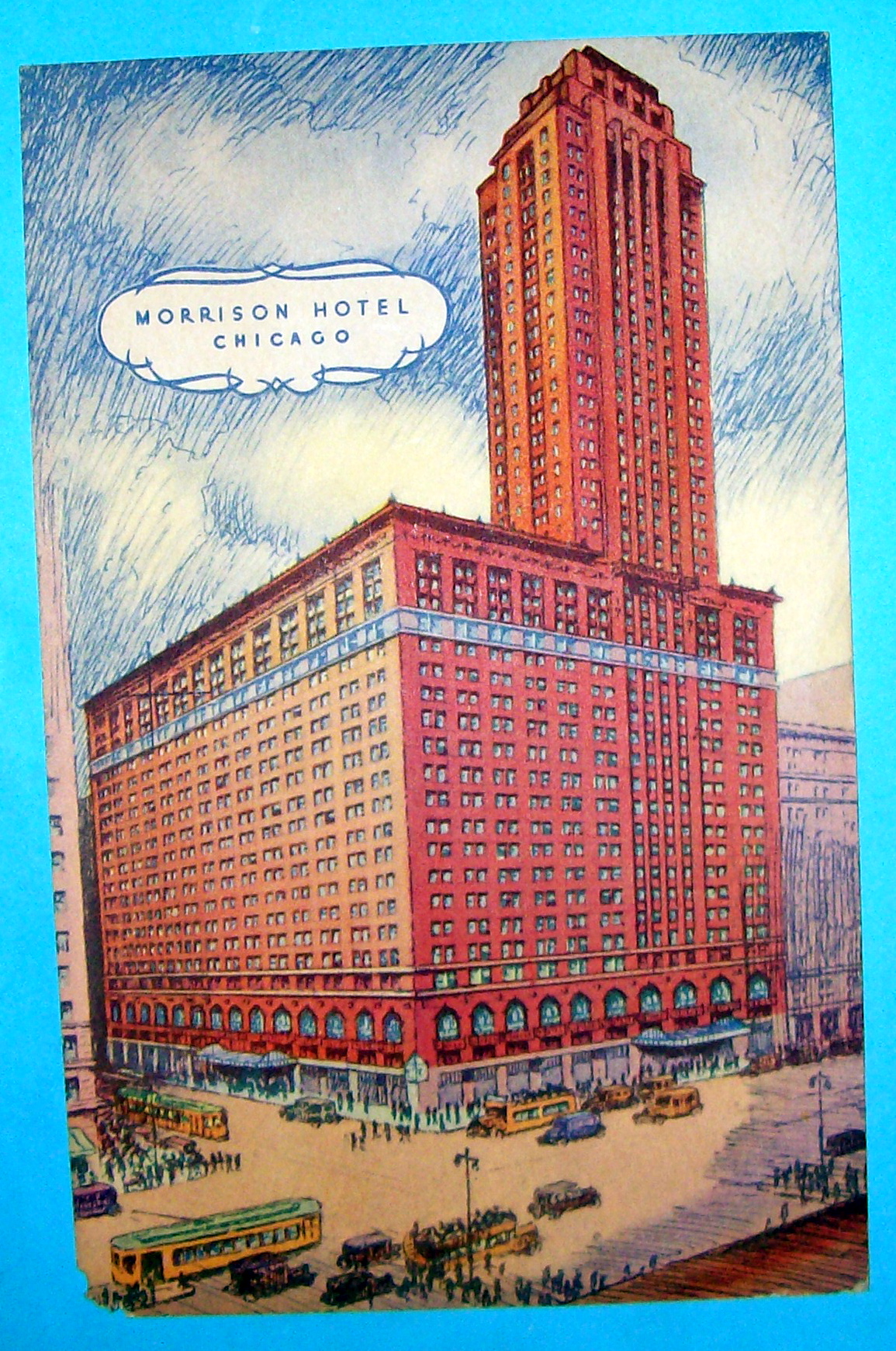 1933 Century of Progress, Morrison Hotel Postcard