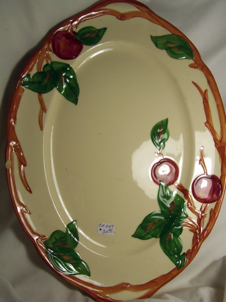 Franciscan China Apple Pattern Platter