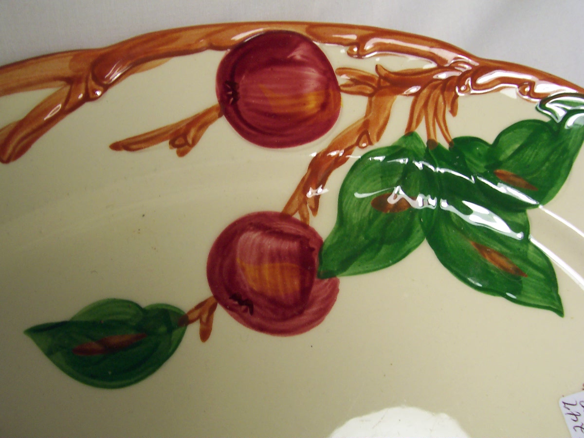 Franciscan China Apple Pattern Platter