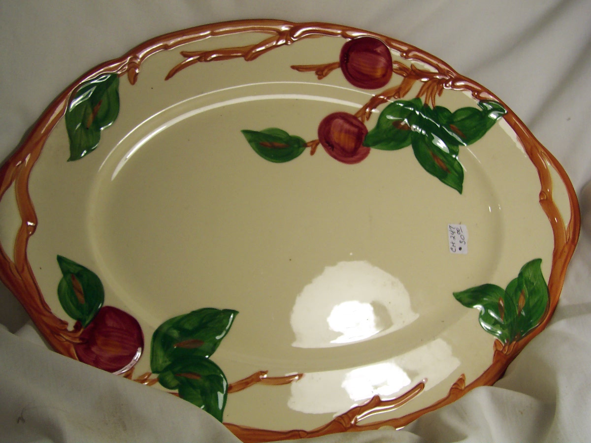 Franciscan China Apple Pattern Platter