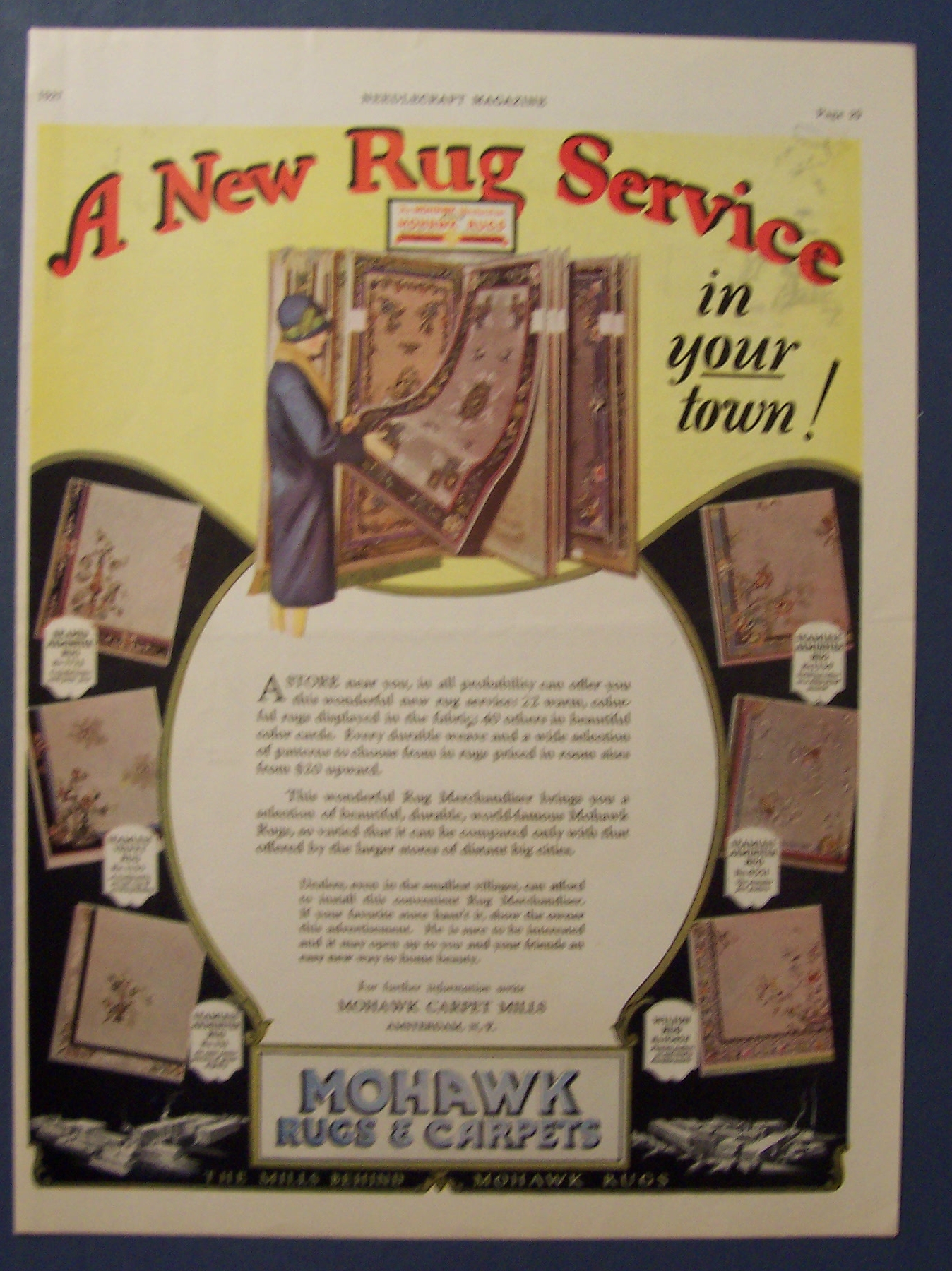 1927  Mohawk  Rugs  &  Carpets