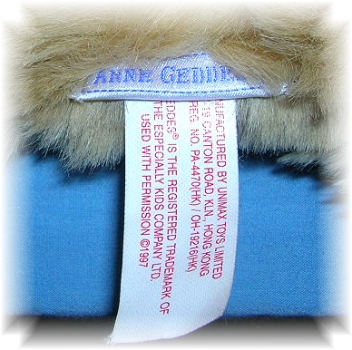 14 Inch Blue Eyed Anne Geddes Doll