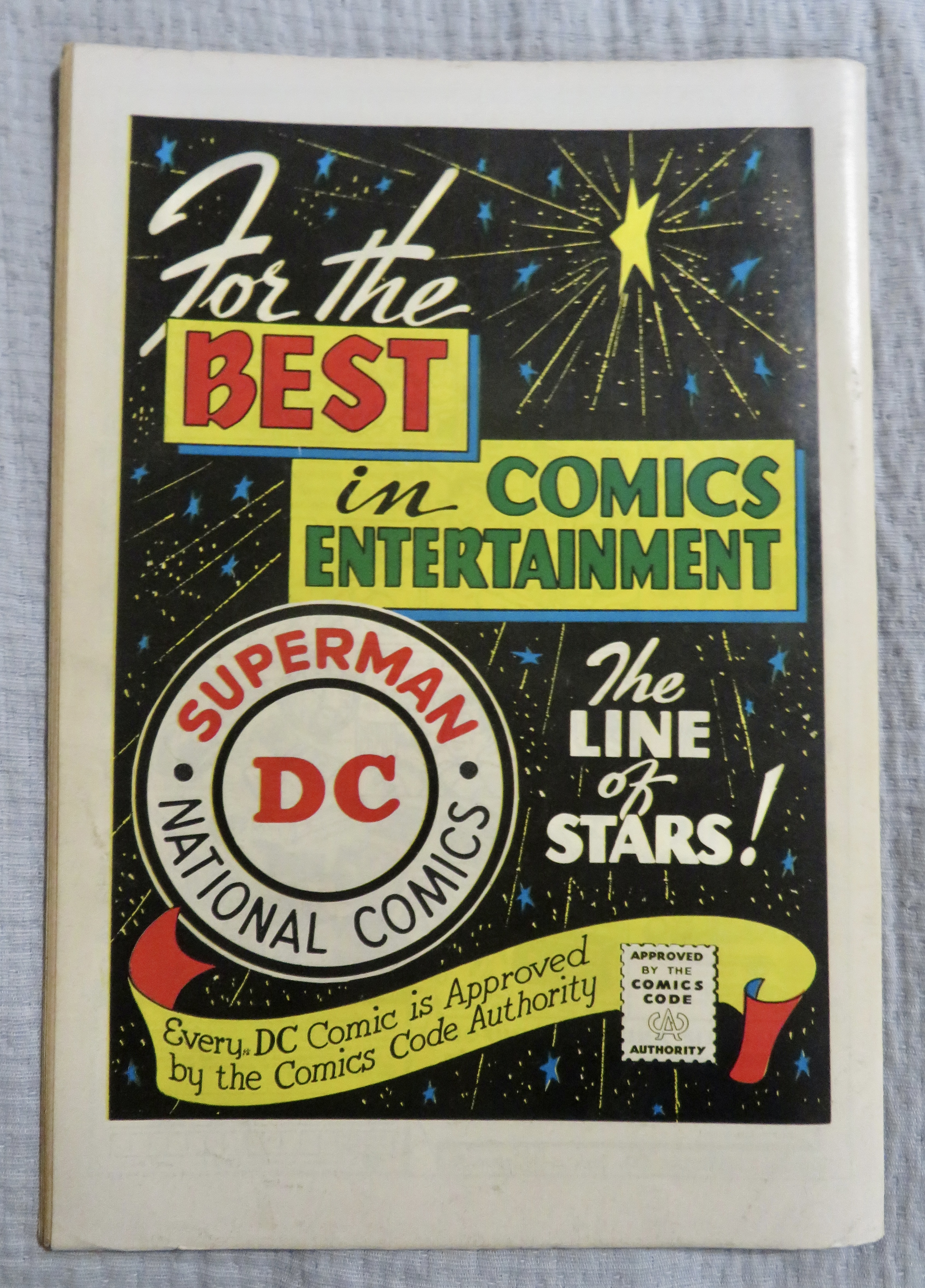 Detective Comics July 1958 Batman's Invincible Foe