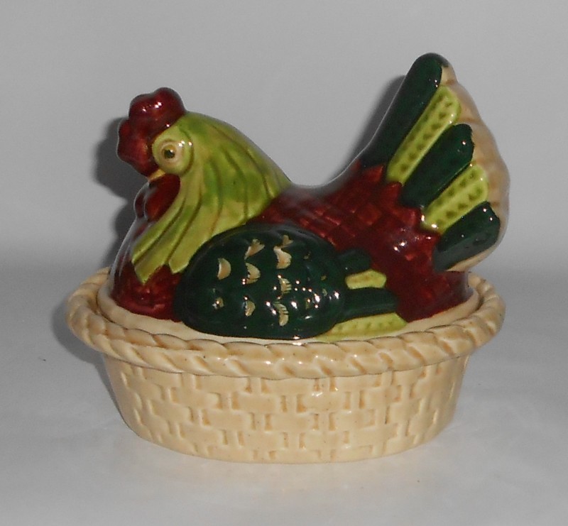Metlox Pottery Poppy Trail Homestead Provincial Hen On Nest