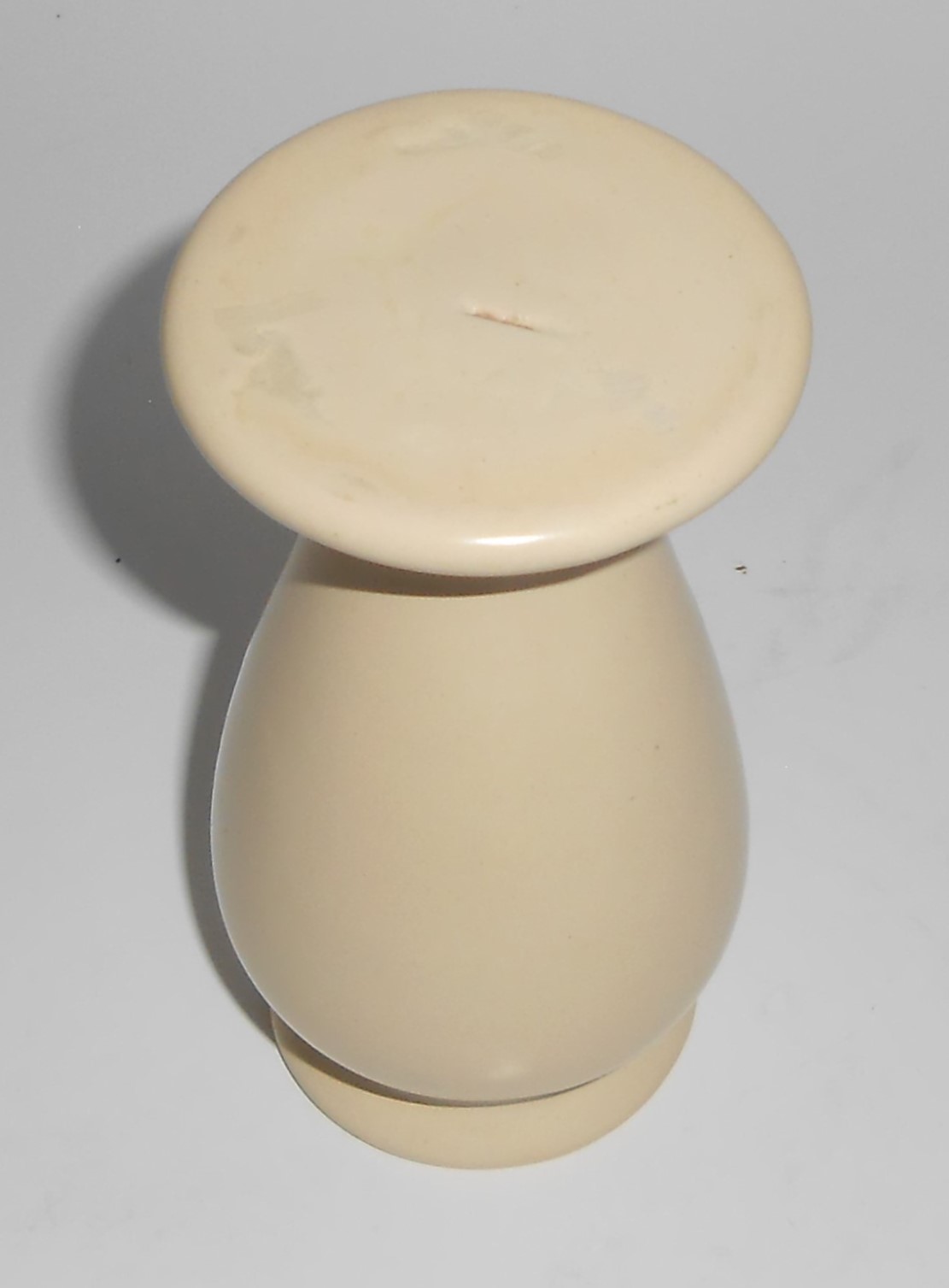 Caliente Pottery Matte Ivory  4-5/8'' Vase