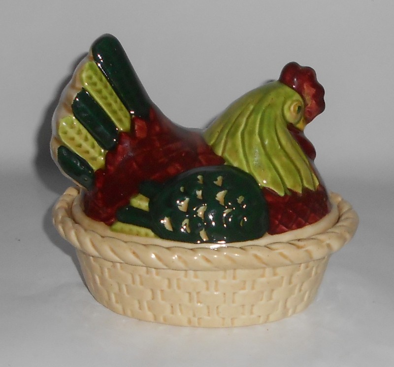 Metlox Pottery Poppy Trail Homestead Provincial Hen On Nest