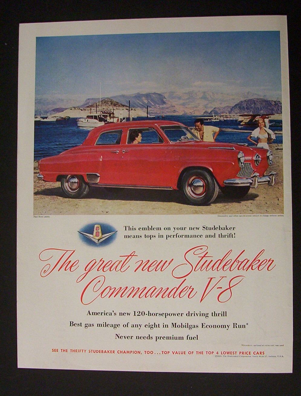 1951 Studebaker Commander V-8