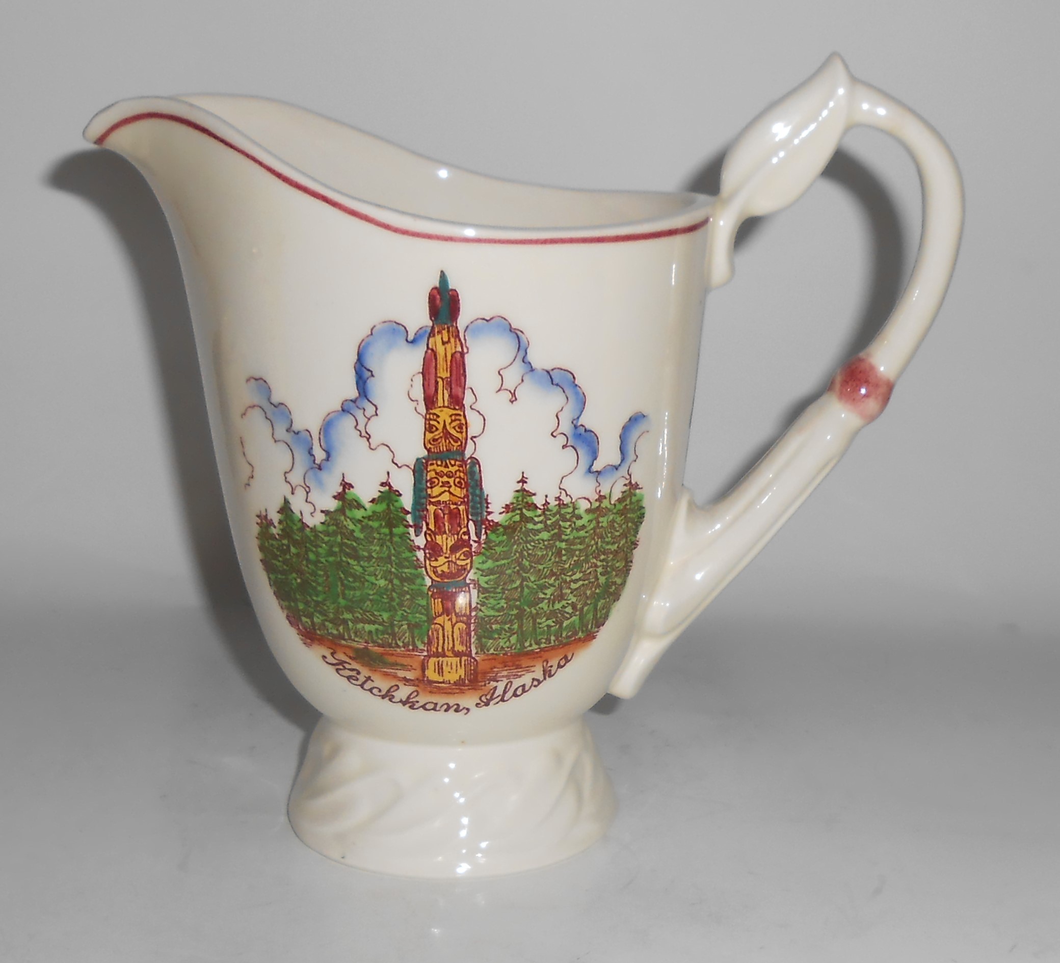 Vernon Kilns Pottery KETCHIKAN Alaska Commemorative Pit