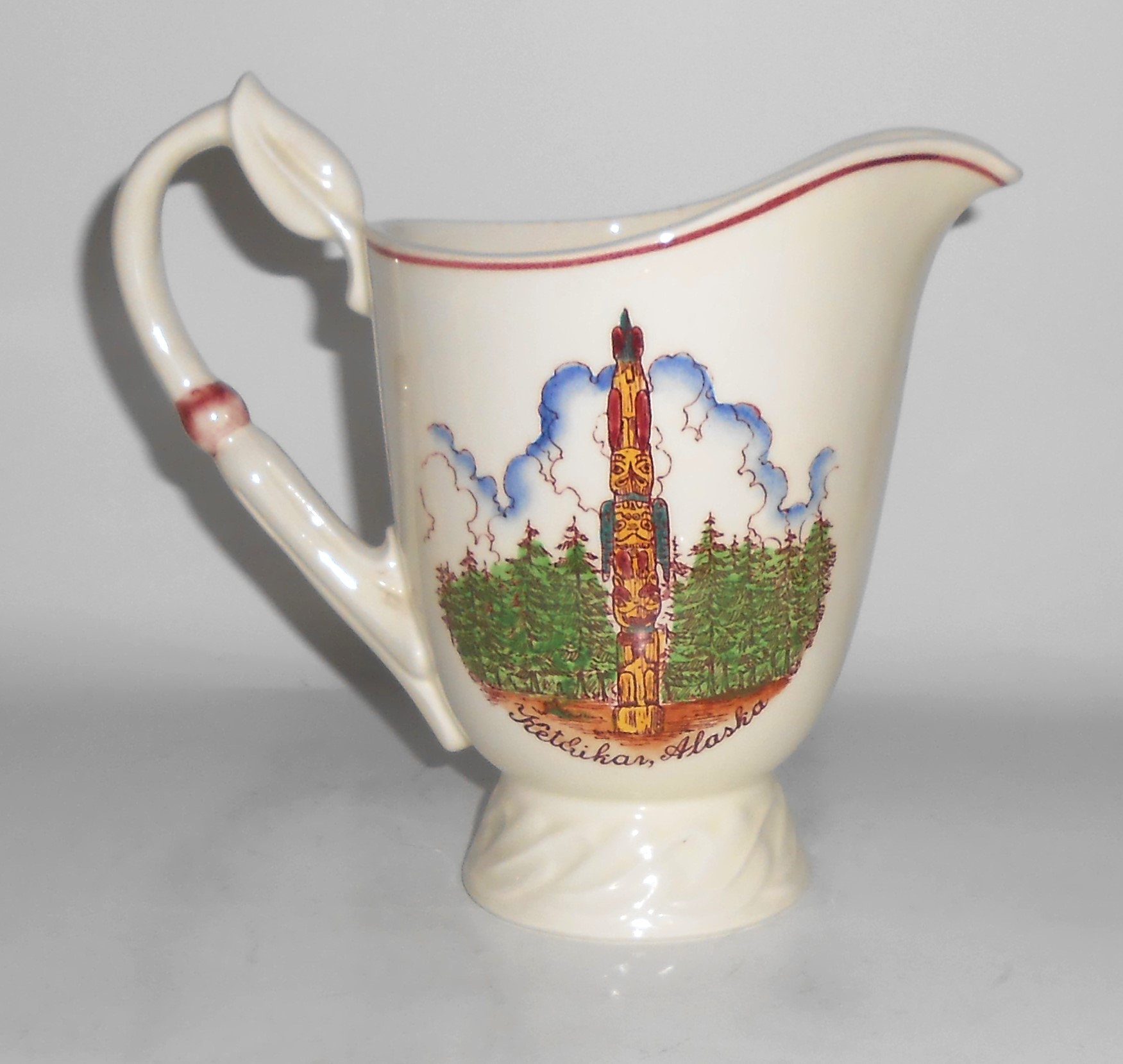 Vernon Kilns Pottery KETCHIKAN Alaska Commemorative Pit