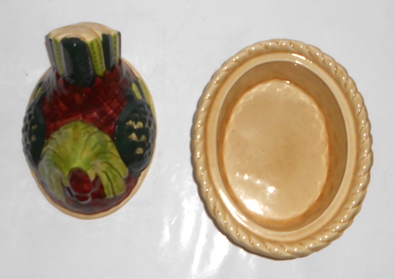 Metlox Pottery Poppy Trail Homestead Provincial Hen On Nest