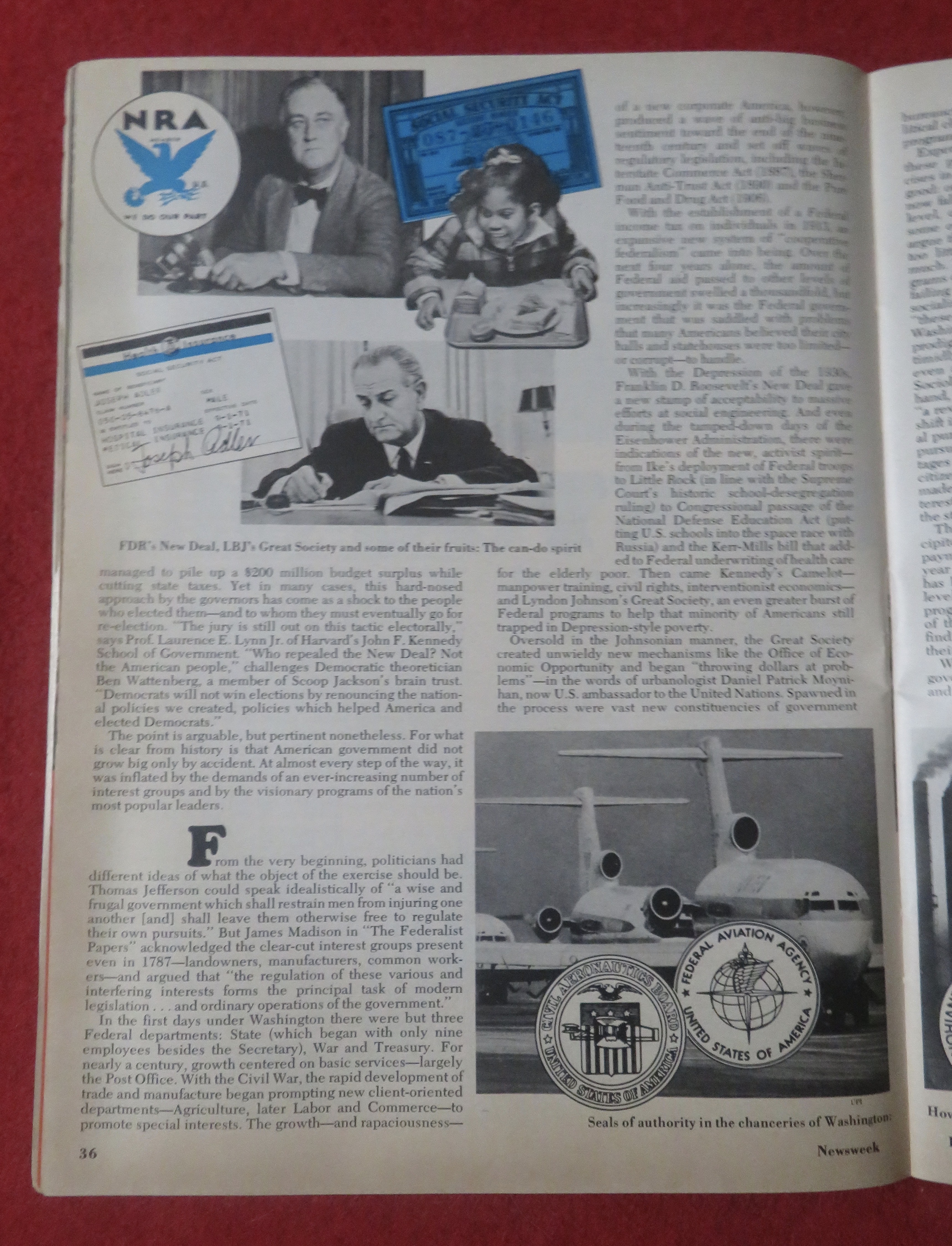 Newsweek Magazine December 15, 1975 Big Government