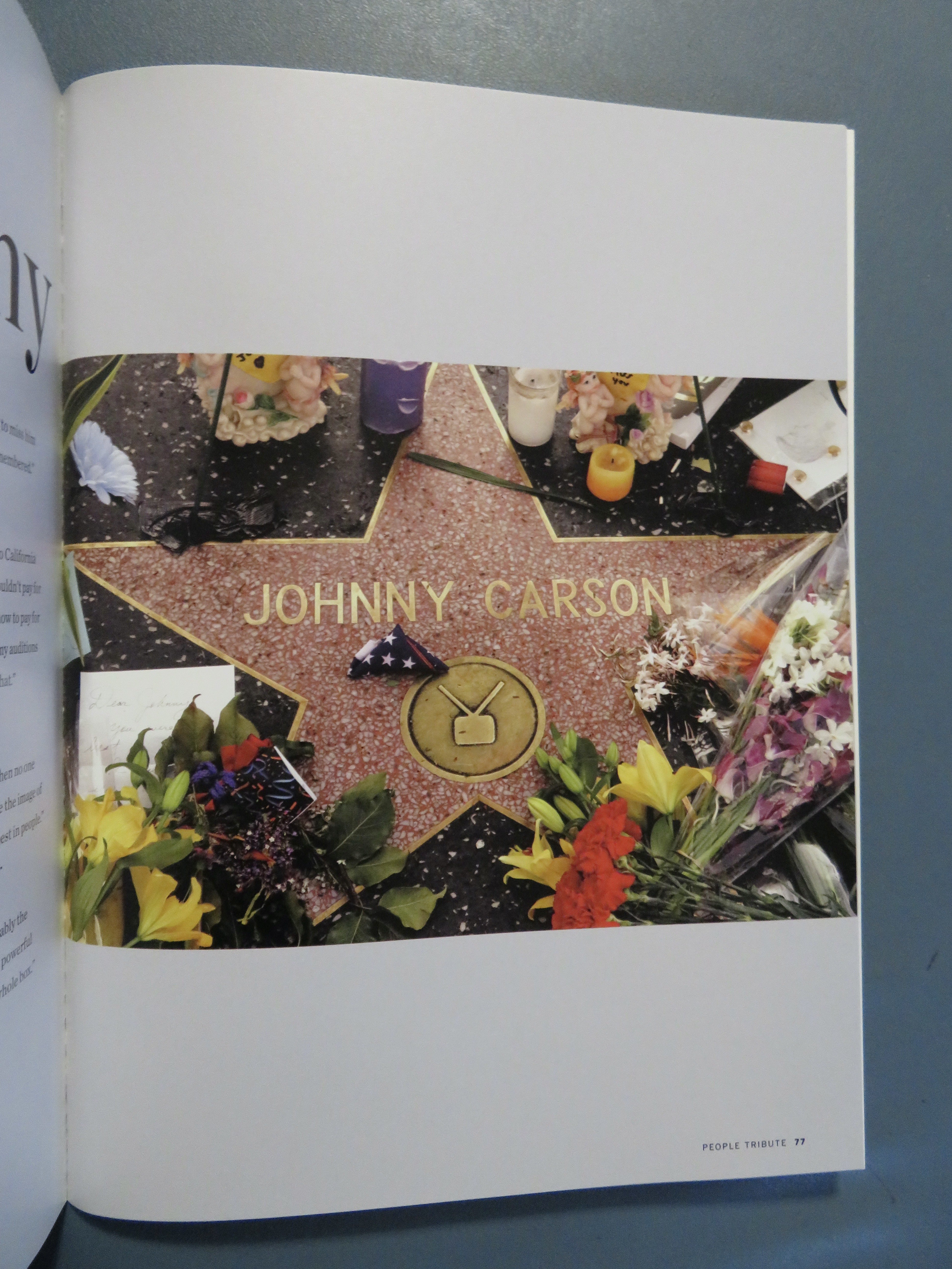 People Magazine 2005 Remembering Johnny Carson