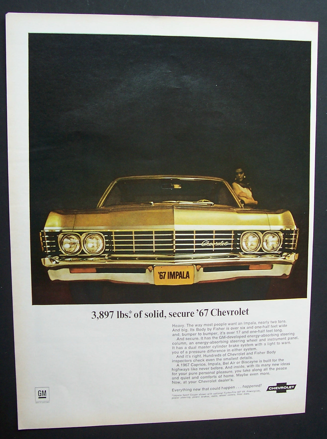 1967 Chevrolet Impala with the Sport Coupe