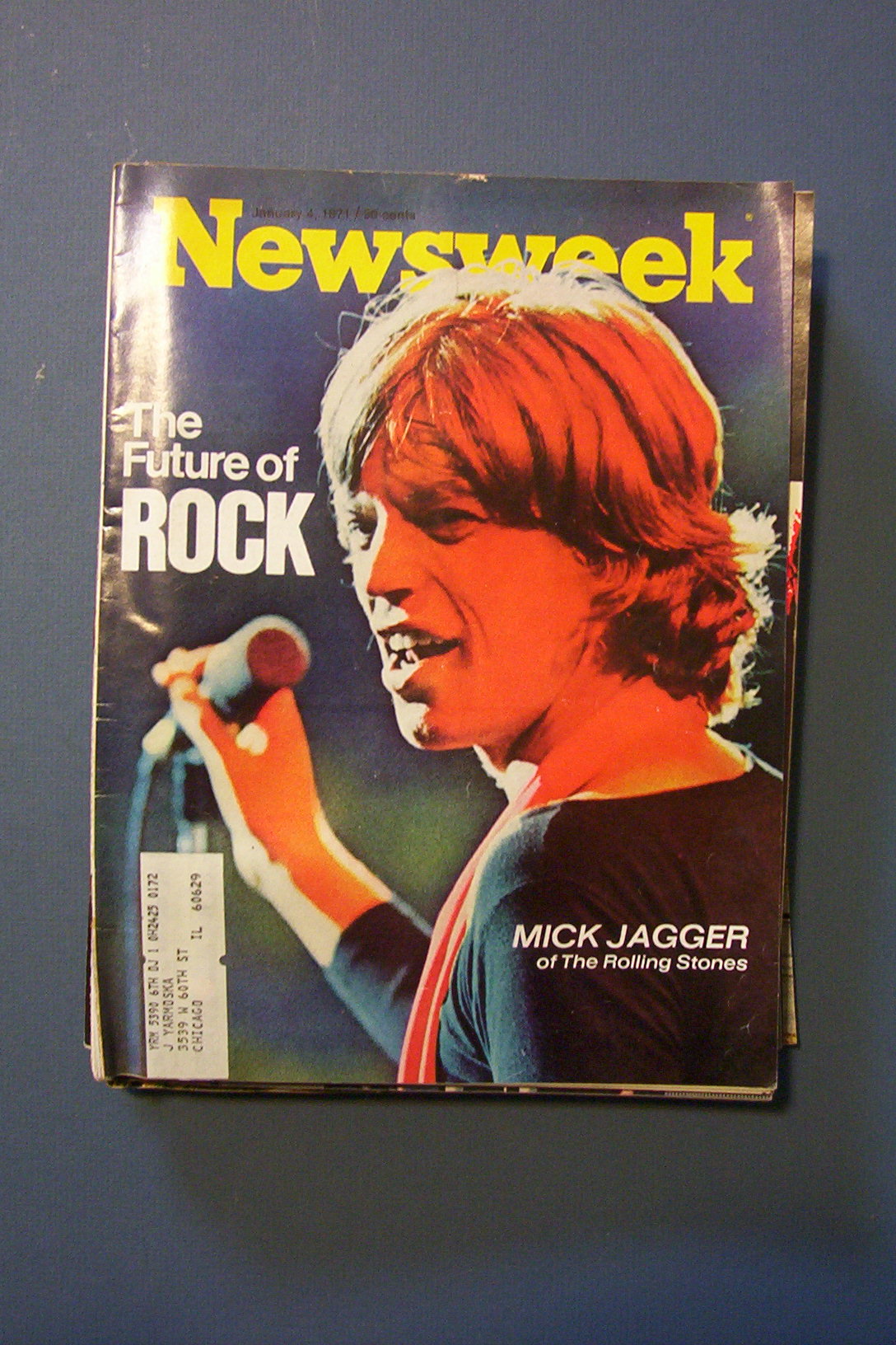 Newsweek Magazine - January  4,  1971 - Future Of Rock