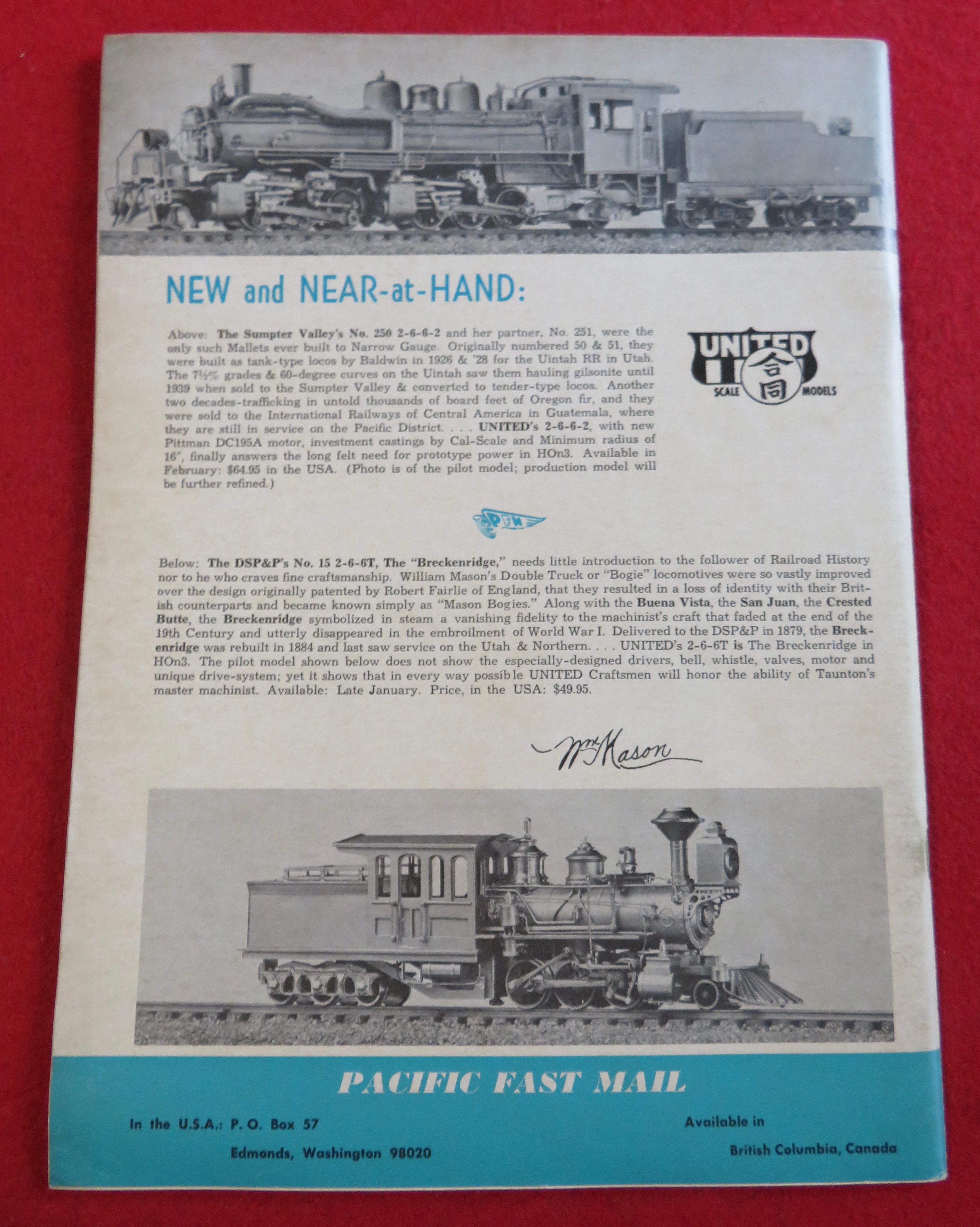 Model Railroader Magazine December 1965