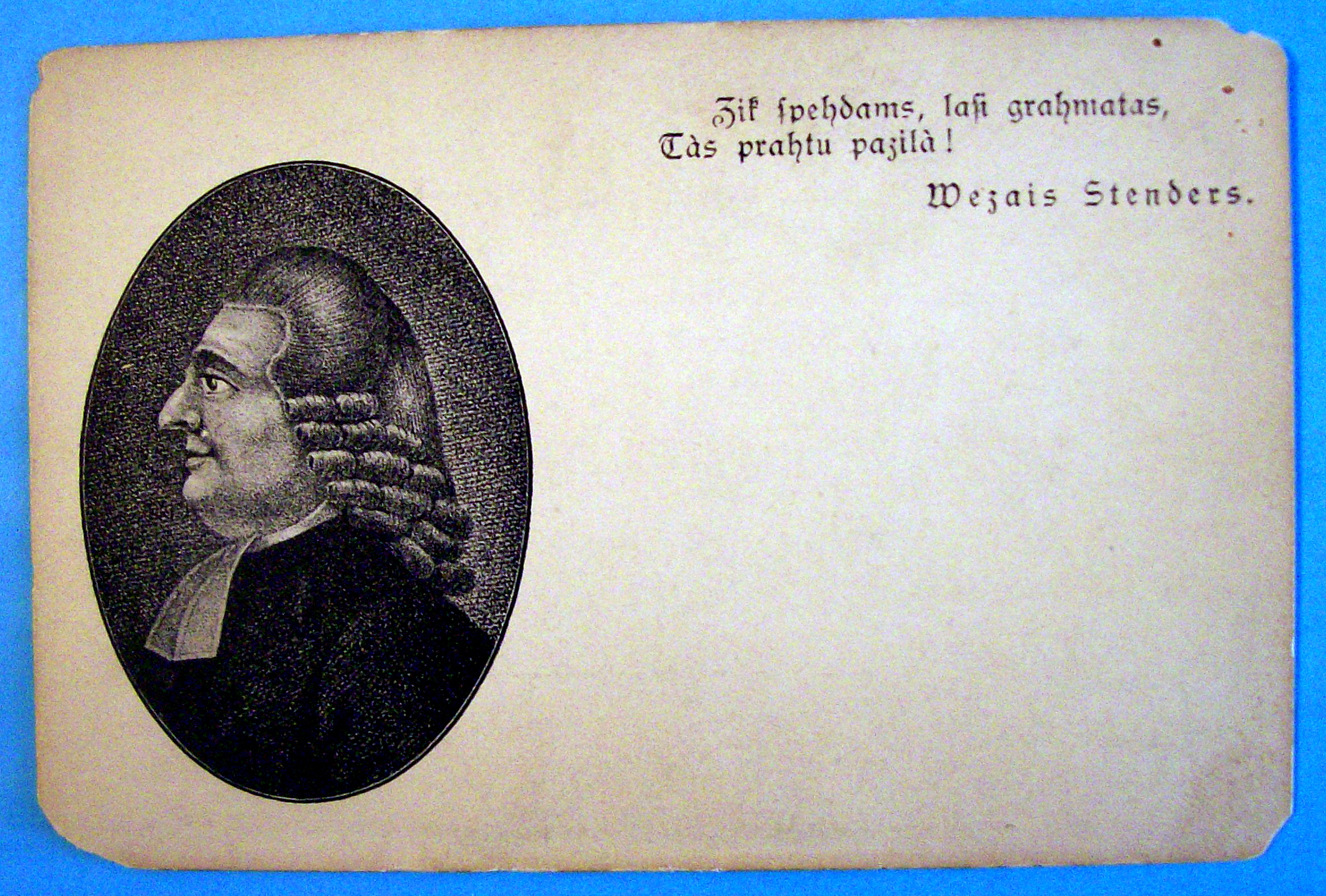 Wezais Stenders Postcard