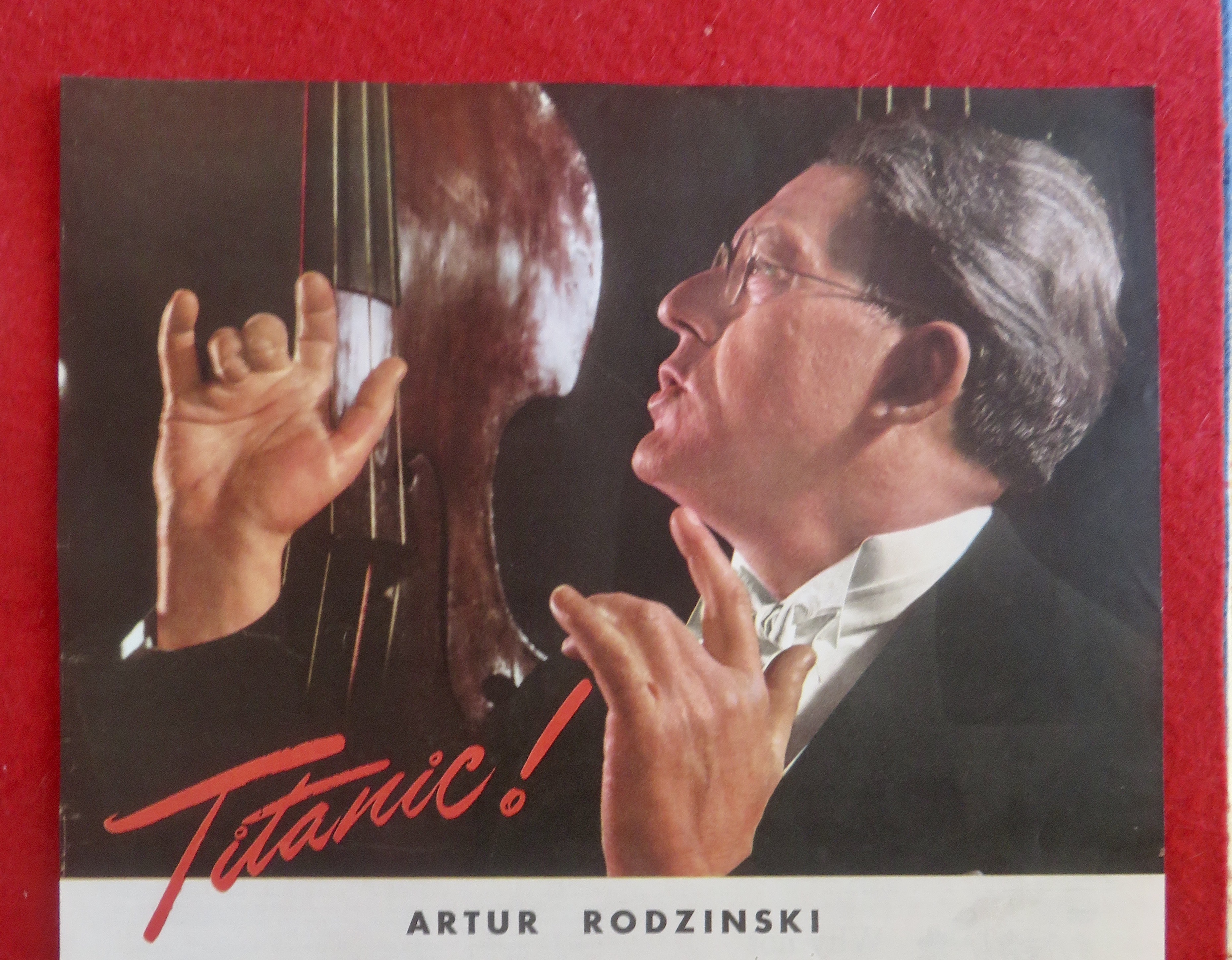 1950's Columbia Records with Conductor Artur Rodzinski