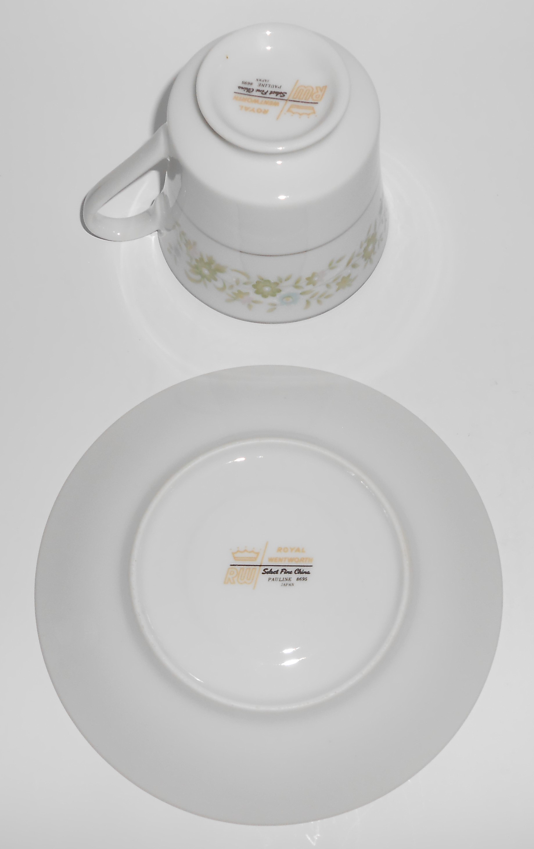 Royal Wentworth Japan China Porcelain Pauline 8695 Cup